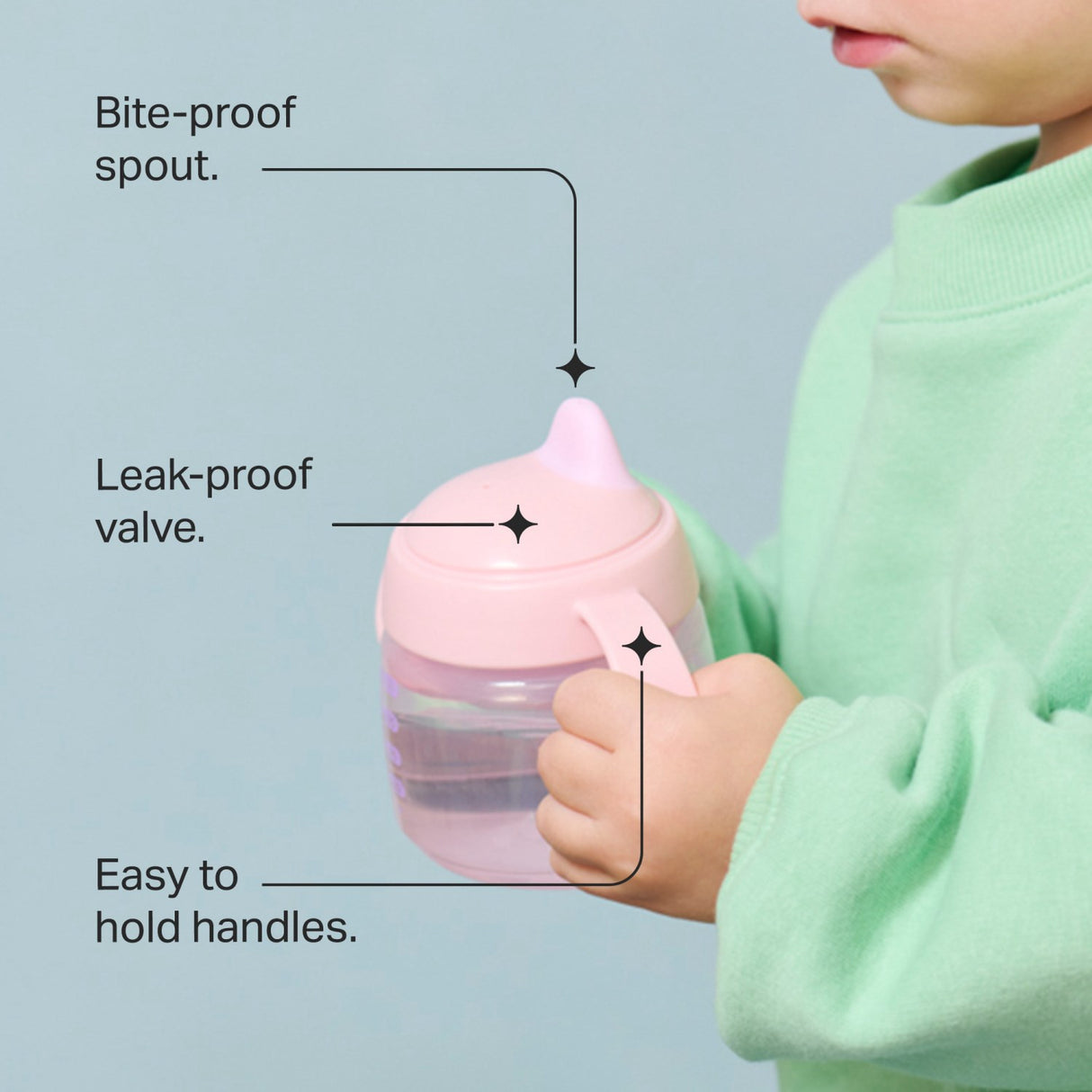 Tommee Tippee Transitions Spout Kopp 4M+ 150 Ml - Girl