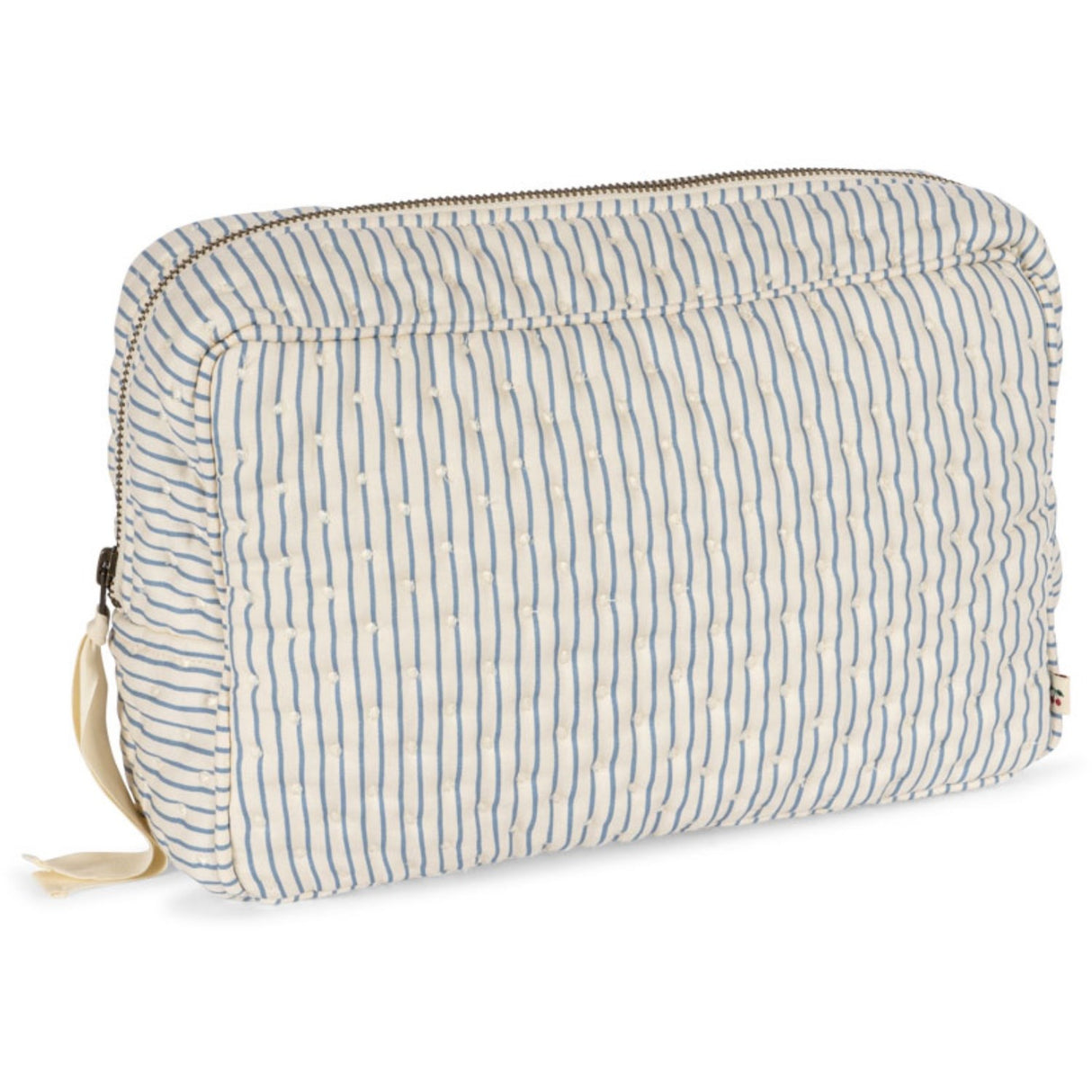 Konges Sløjd Stripe Bluie Big Vattert Toiletry Veske