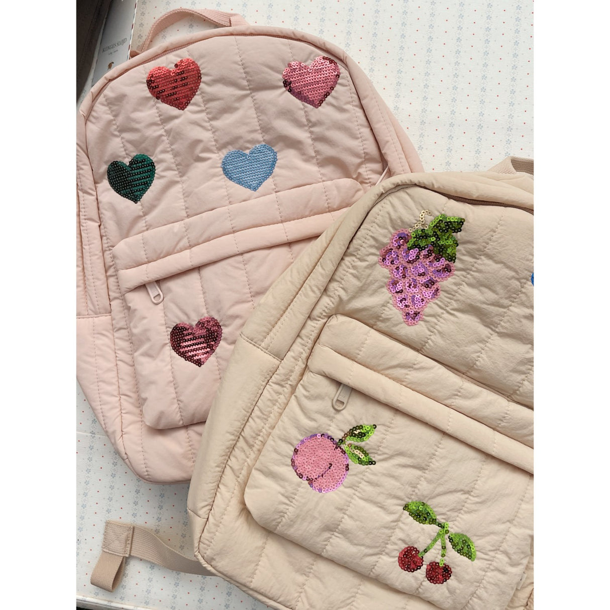 Konges Sløjd Frappé Juno Vattert Paljet Rygsekk Midi