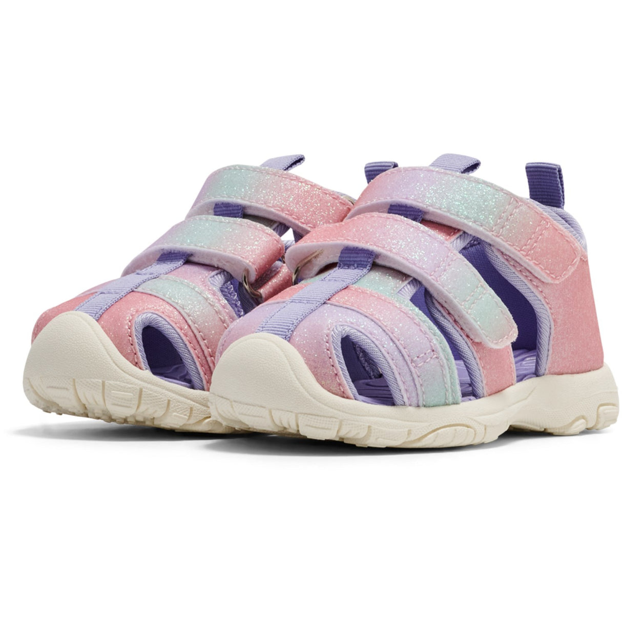 Hummel Multi Color Pink Sandal Borrelås Infant