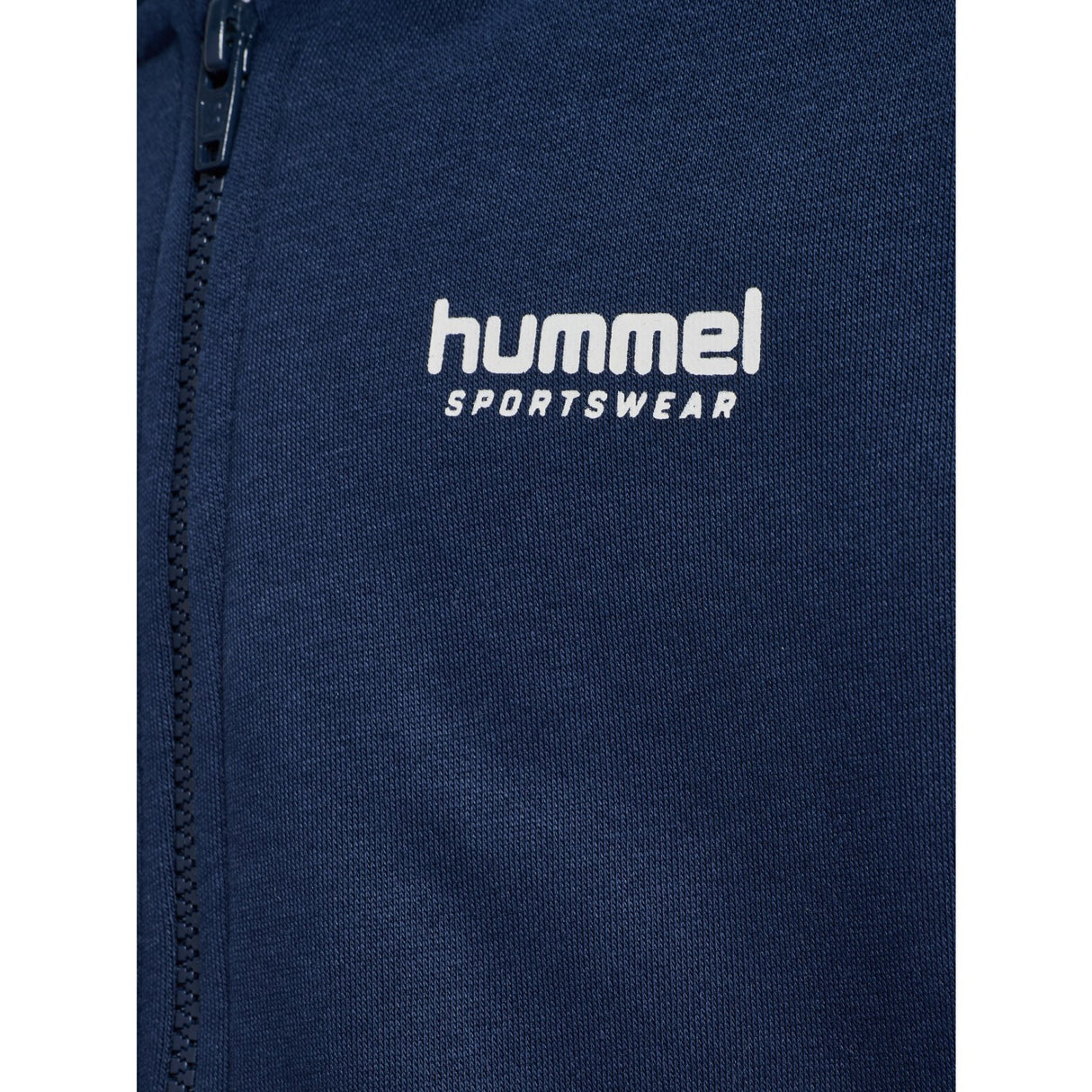 Hummel Dress Blues/Faded Denim Jr Loose Blocked Zip Hettegenser