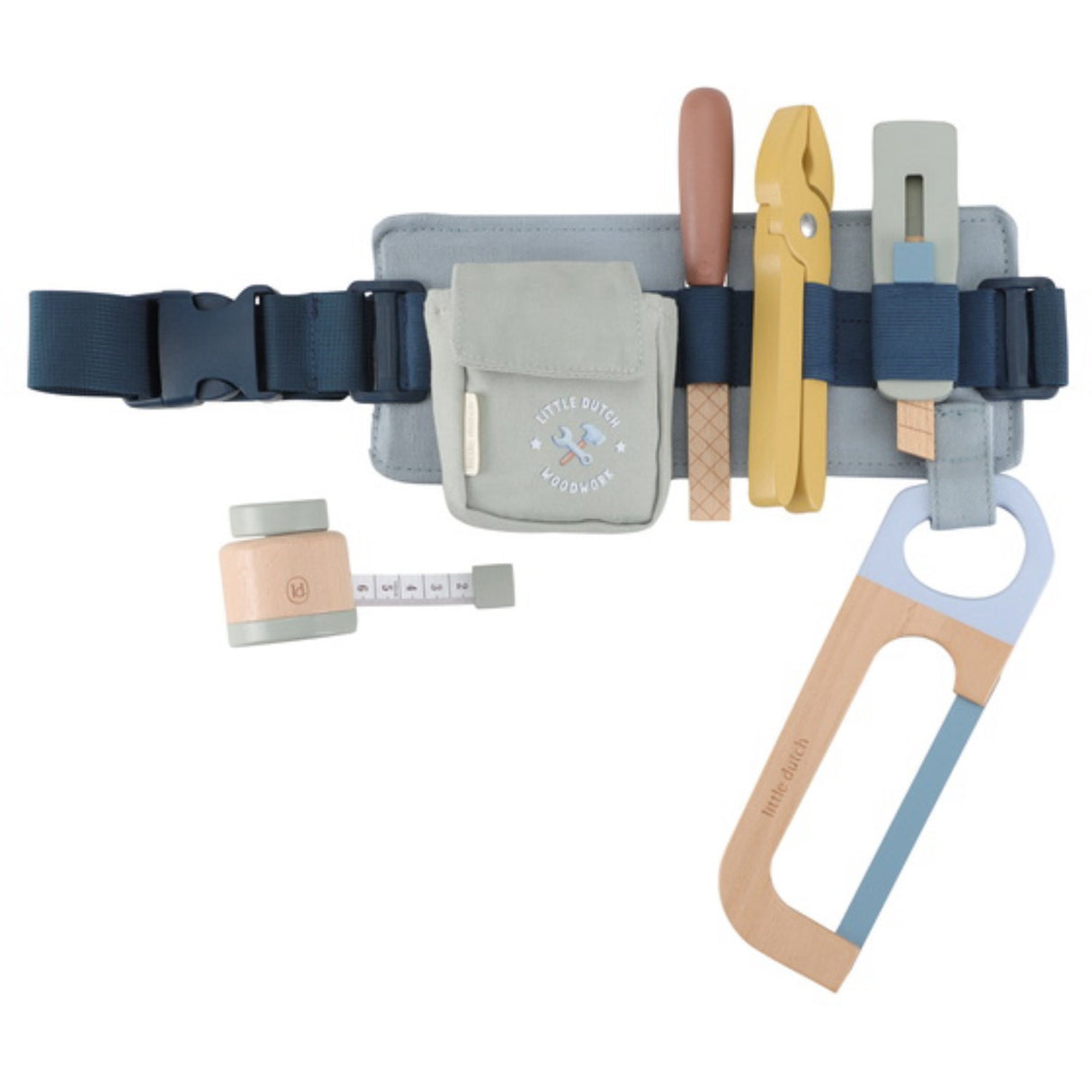 Little Dutch Blue Wooden Tool Belte