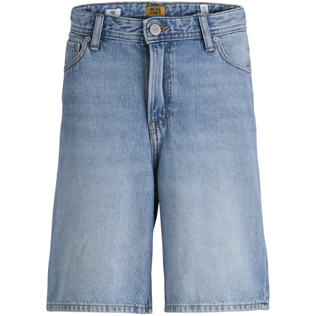 Jack & Jones Junior Blue Denim Jjitony Jjoriginal Shorts Akm 920 Sn Jnr