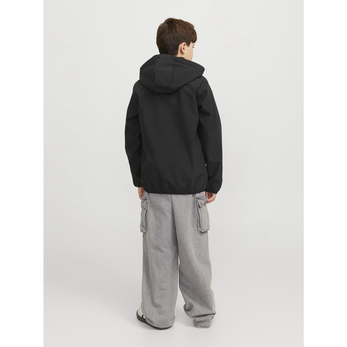 Jack & Jones Junior Black Jjetheo Softshell Jakke Noos Jnr