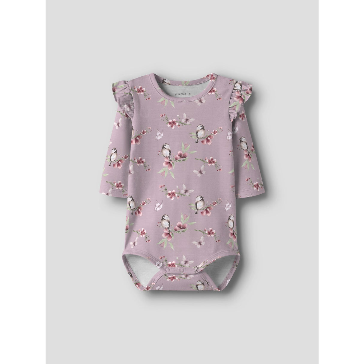 Name It Dawn Pink Nbfbetty Ls Body