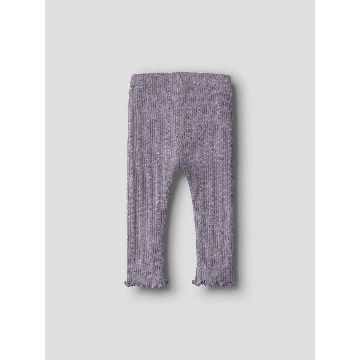 Name It Lavender Gray Melange Nbfblitta Leggings