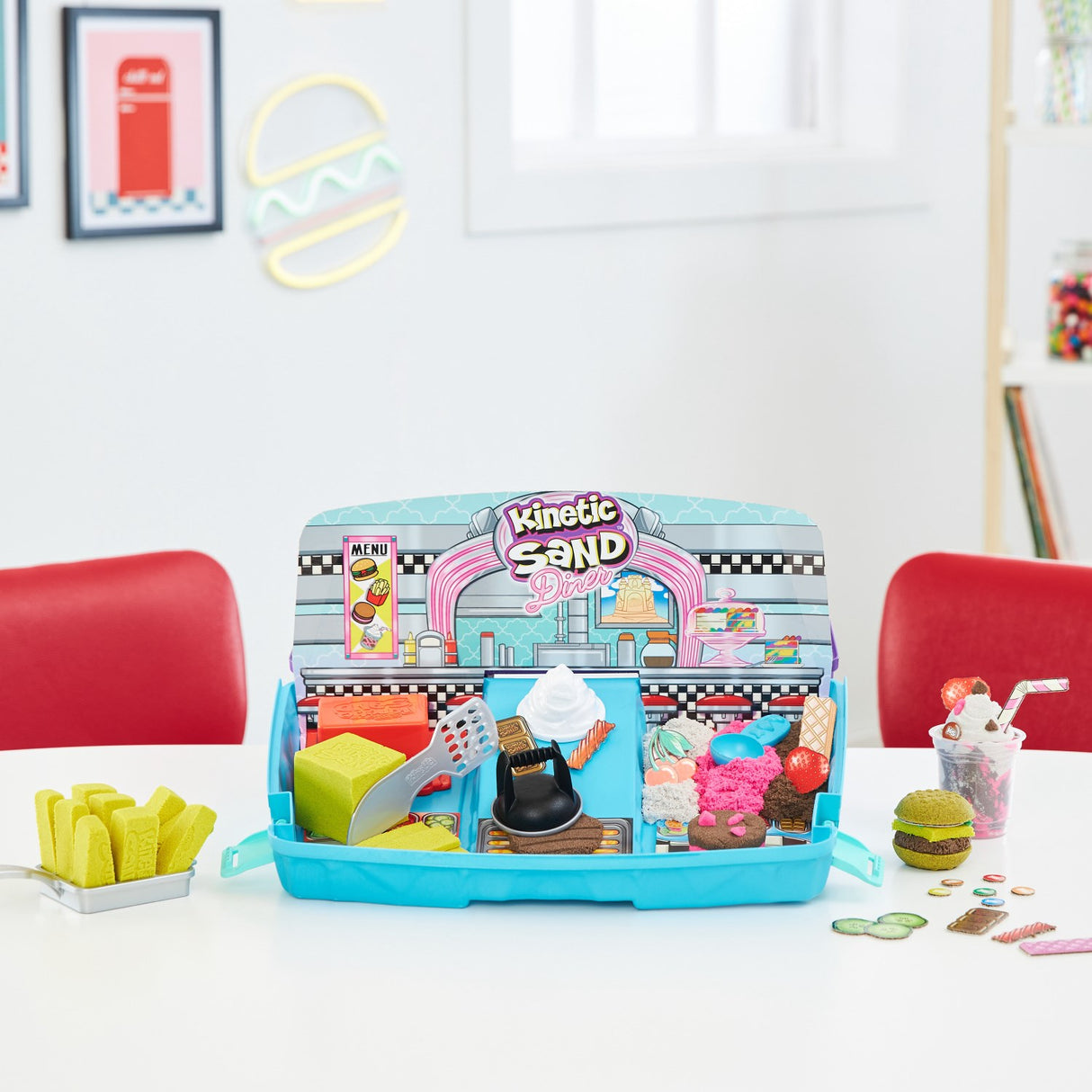 Kinetic Sand Diner Foldbar Sandkasse