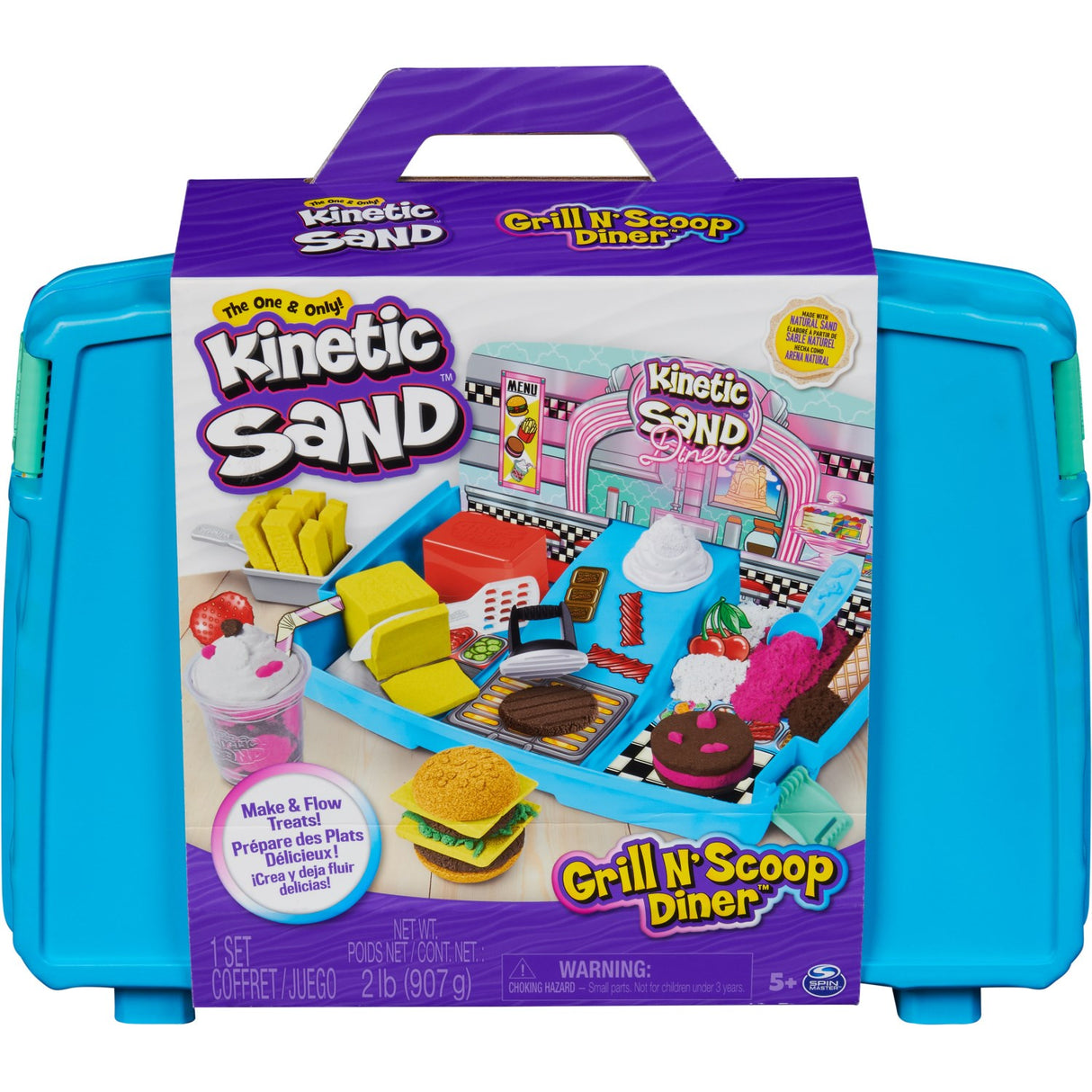 Kinetic Sand Diner Foldbar Sandkasse