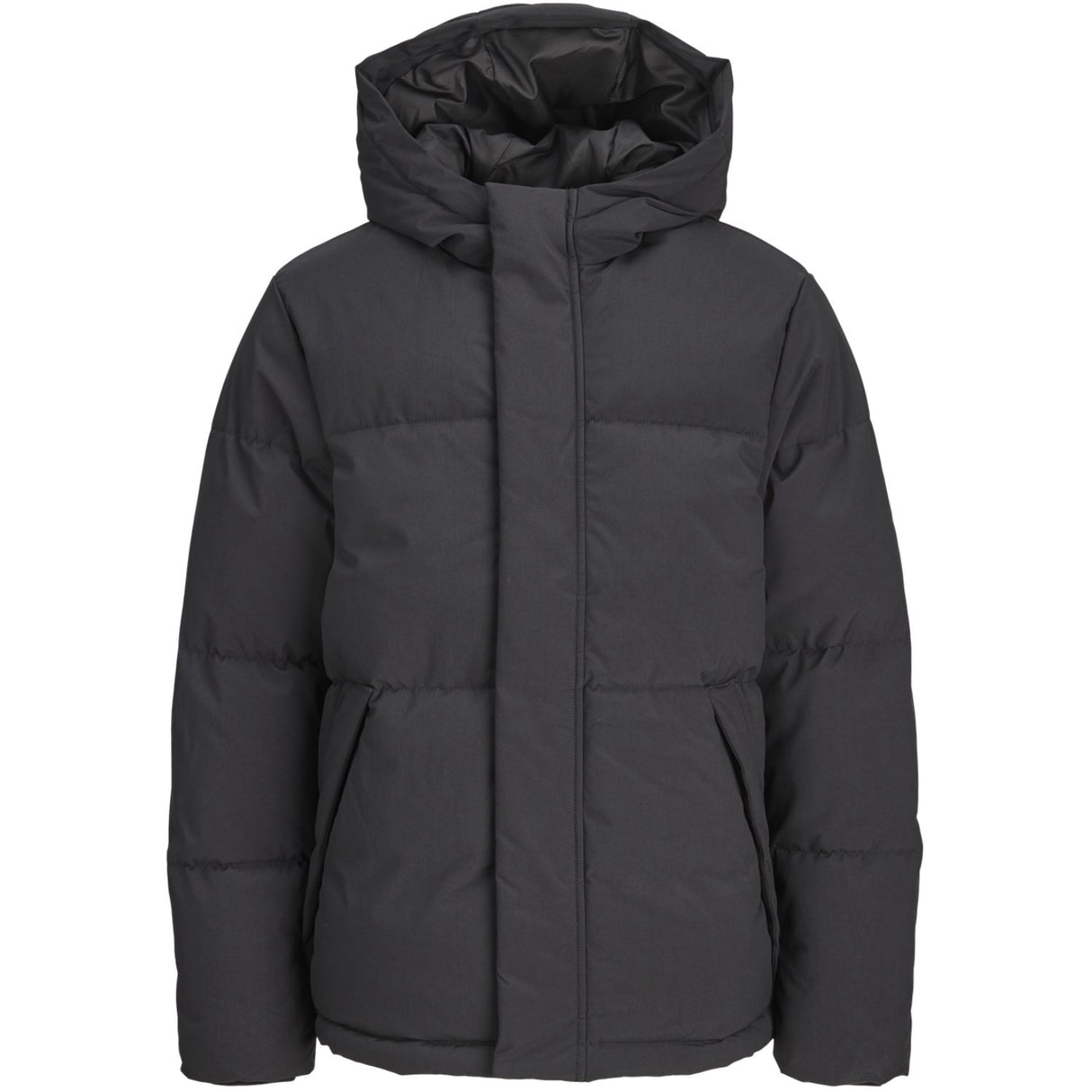 Jack & Jones Junior Black Jjesoho Puffer Hette Aw26 Jnr