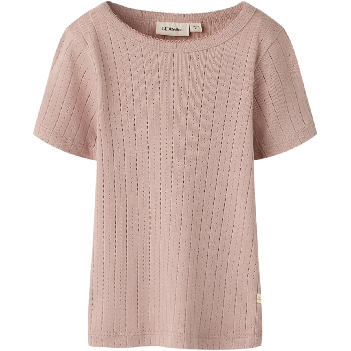 Lil'Atelier Misty Rose Nmfrachel Ss Slim Topp Lil Noos