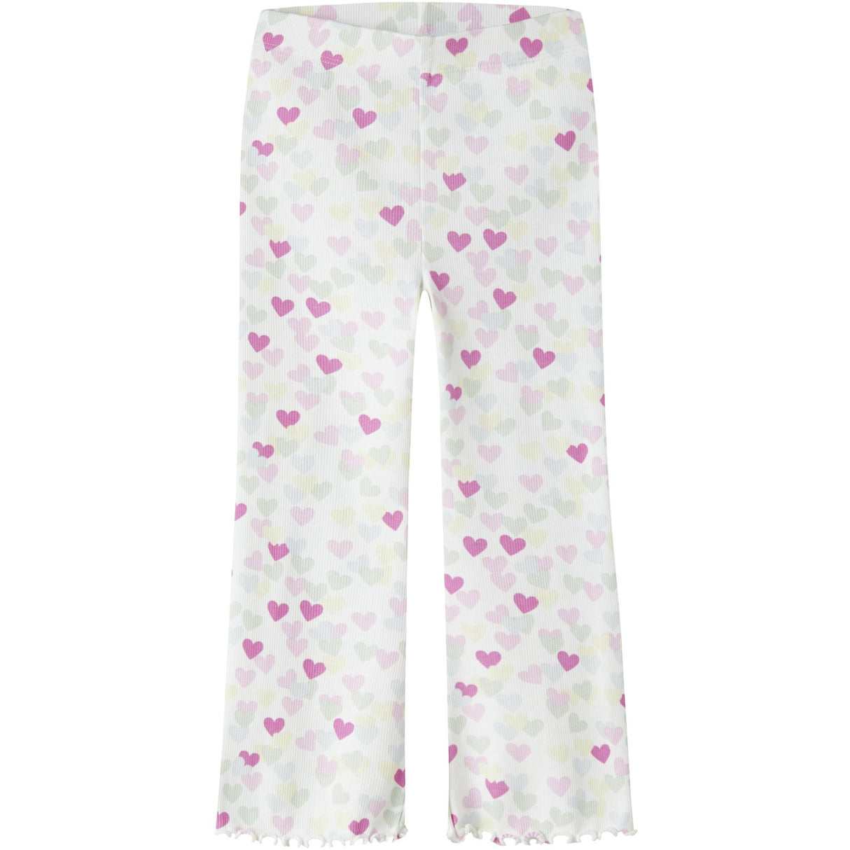 Name It Cloud Dancer Random Hearts Nmfvemia Bukser