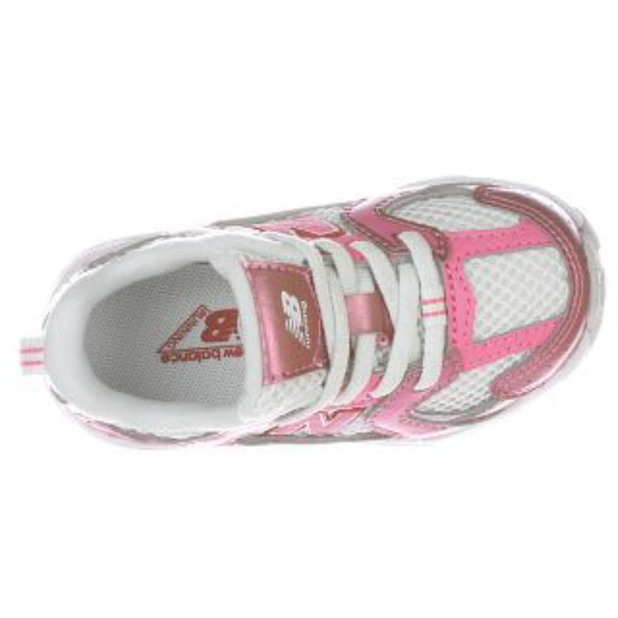 New Balance Pink Satin New Balance 530 Kids Bungee Lace