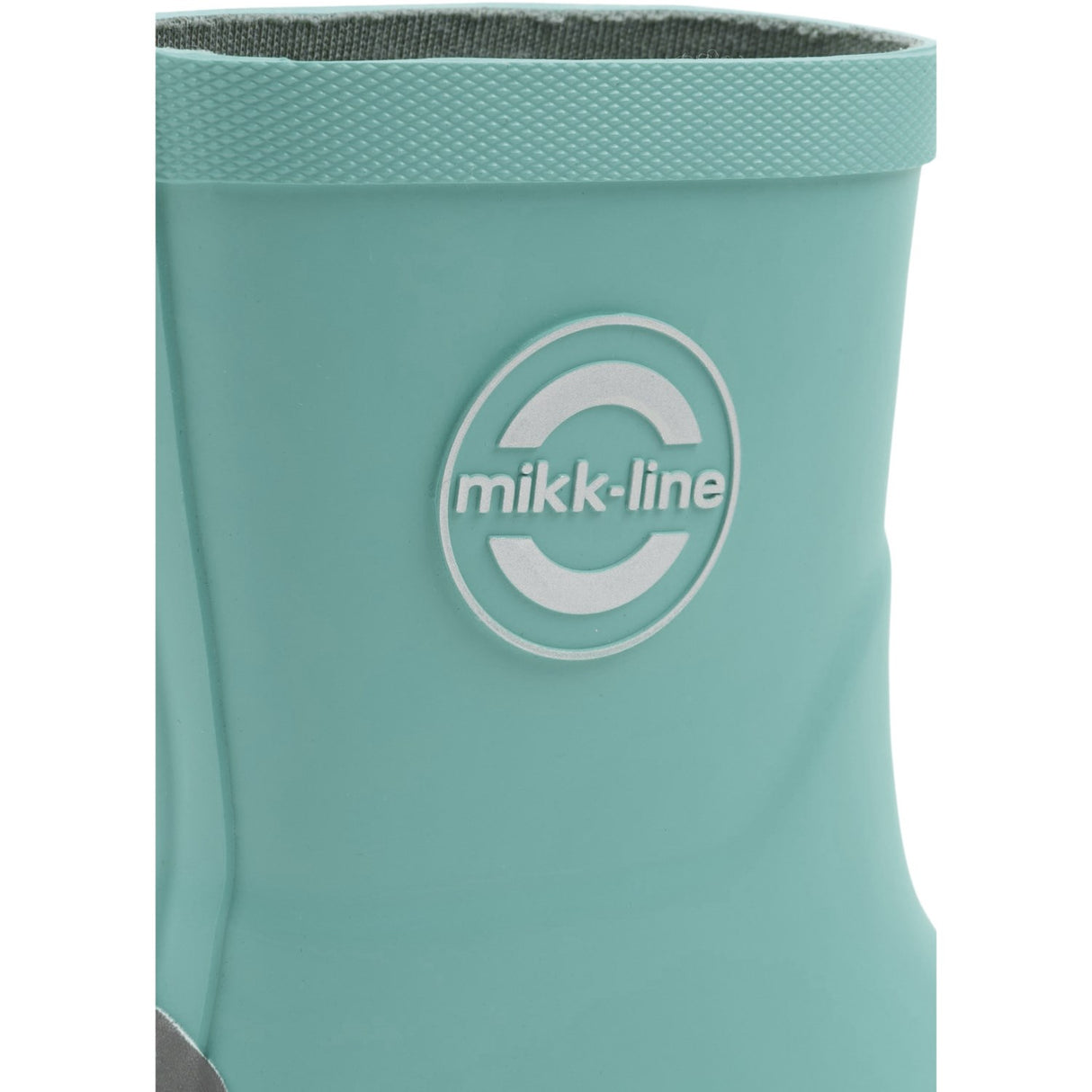 Mikk-Line Stone Blue Gummistøvler Solid - Barefoot