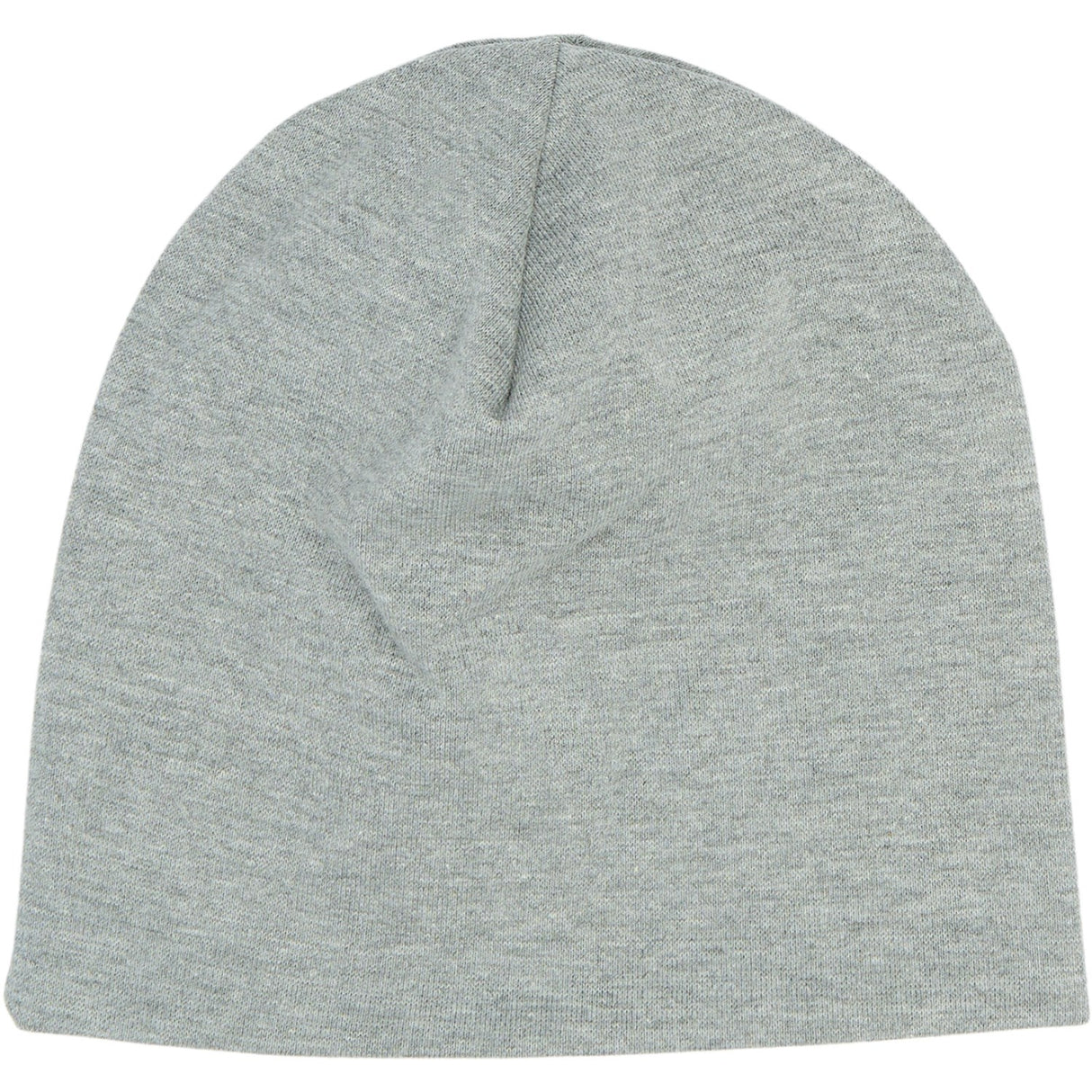 Mikk-Line Light Grey Melange Bomull Lue - Solid