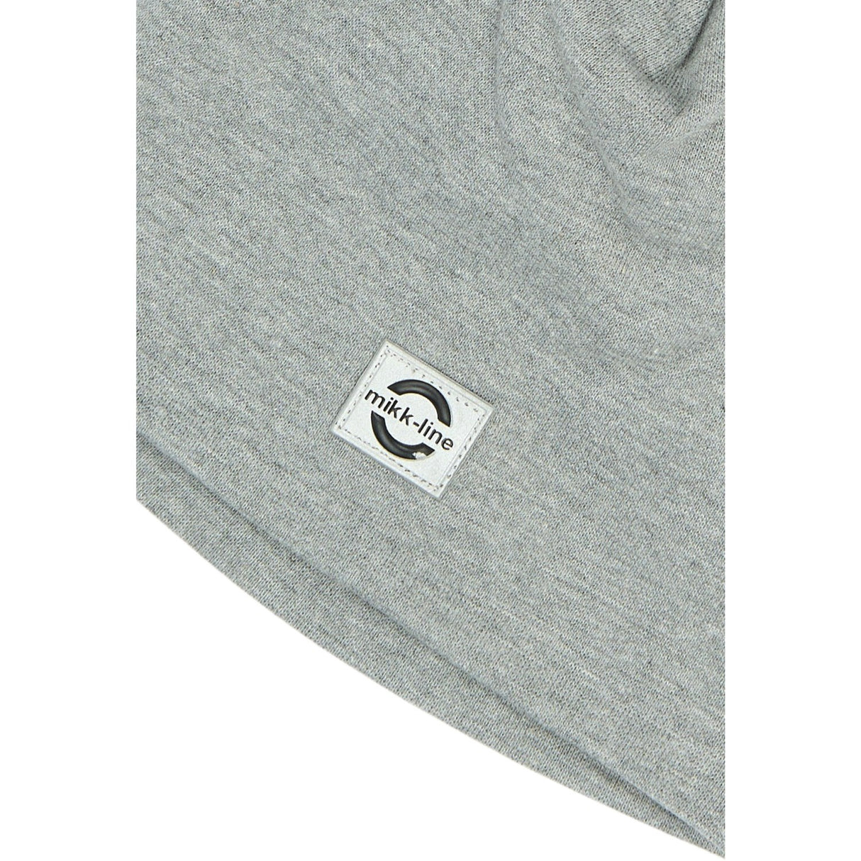 Mikk-Line Light Grey Melange Bomull Lue - Solid