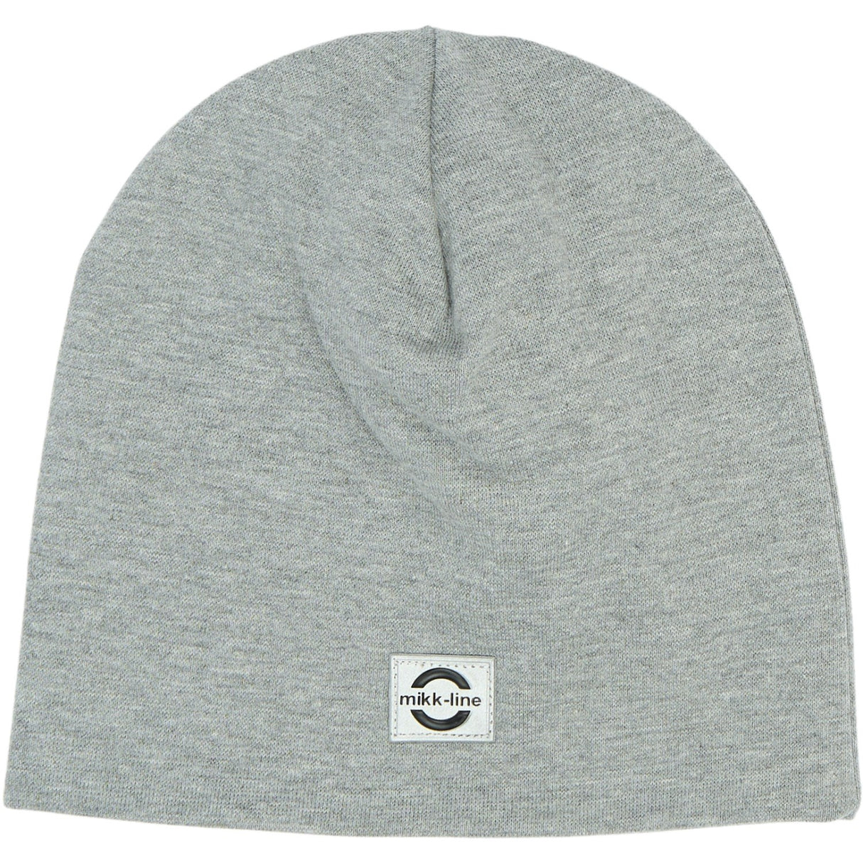 Mikk-Line Light Grey Melange Bomull Lue - Solid