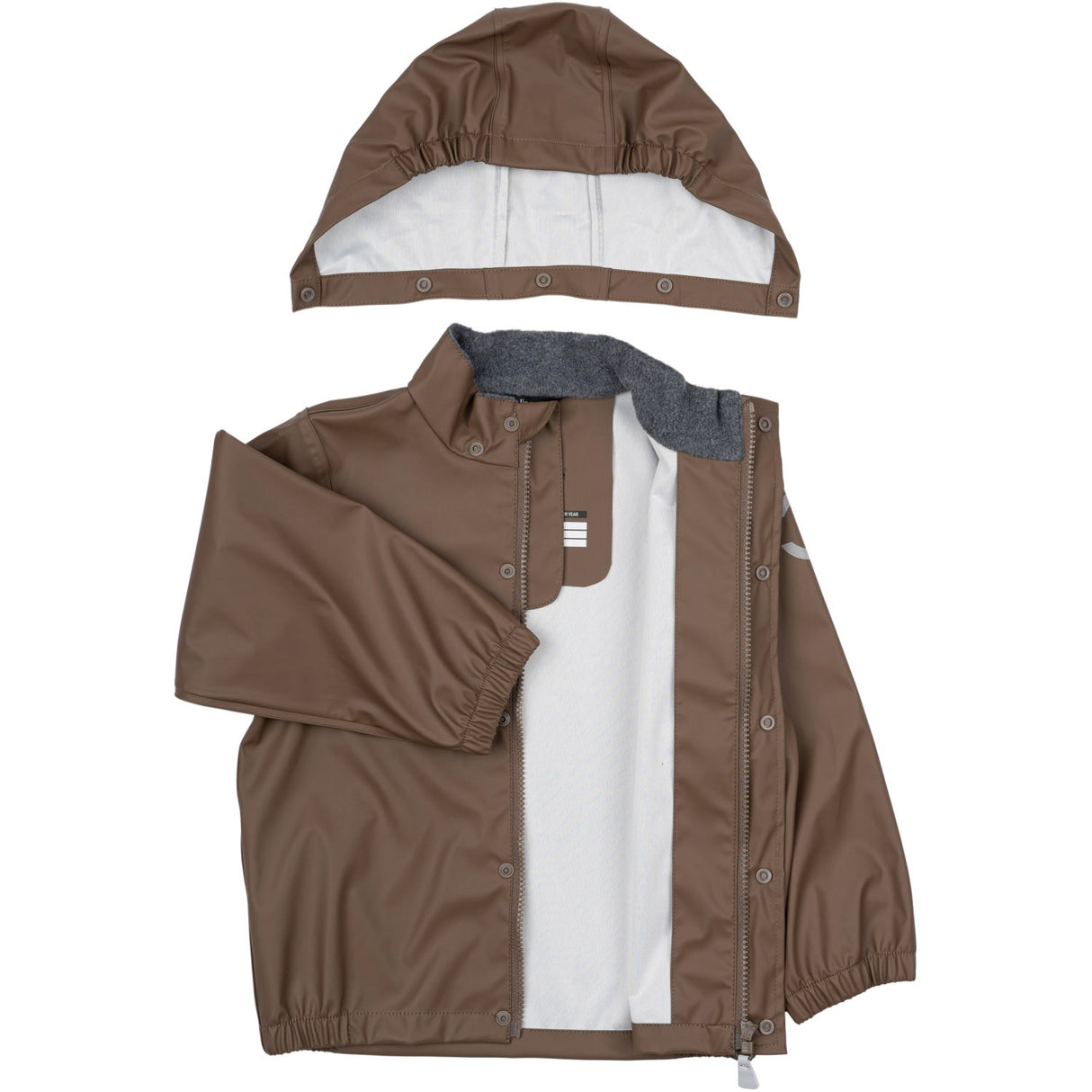 Mikk-Line Chocolate Chip Pu Rain Sett W/O Susp.