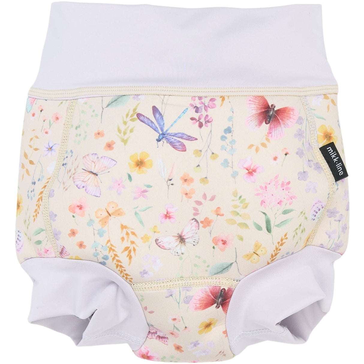 Mikk-Line Butterfly AOP Swim Baby Pant Frill AOP