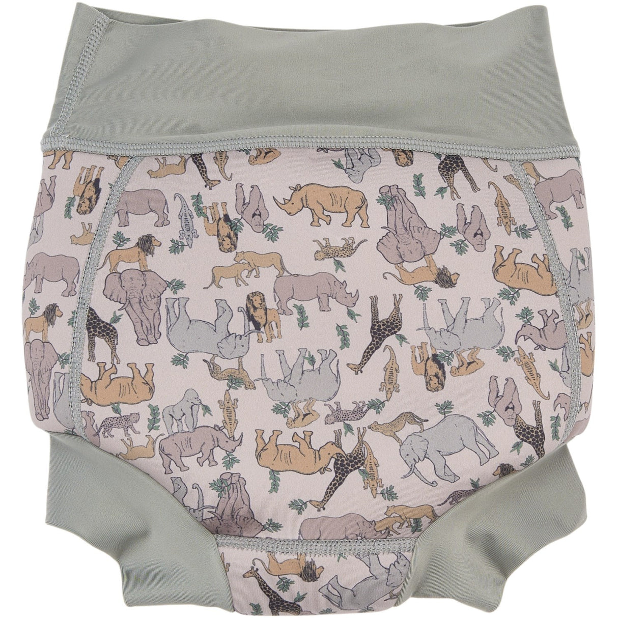 Mikk-Line Zoo AOP Swim Baby Pant AOP