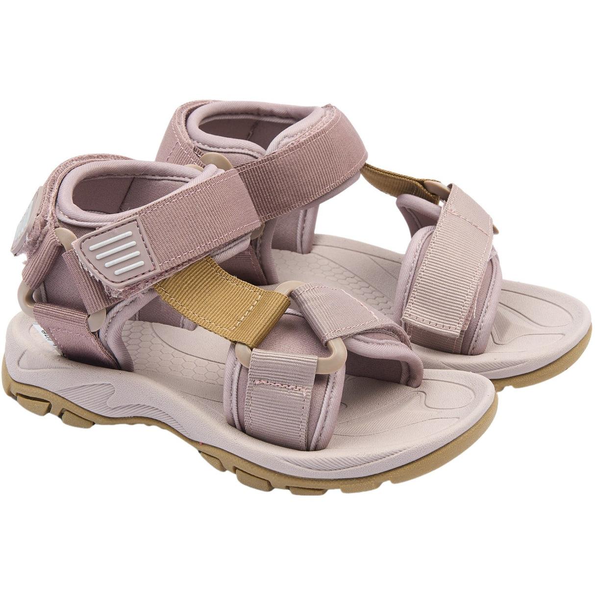 Mikk-Line Twilight Mauve Sandal Trekking Med Borrelås