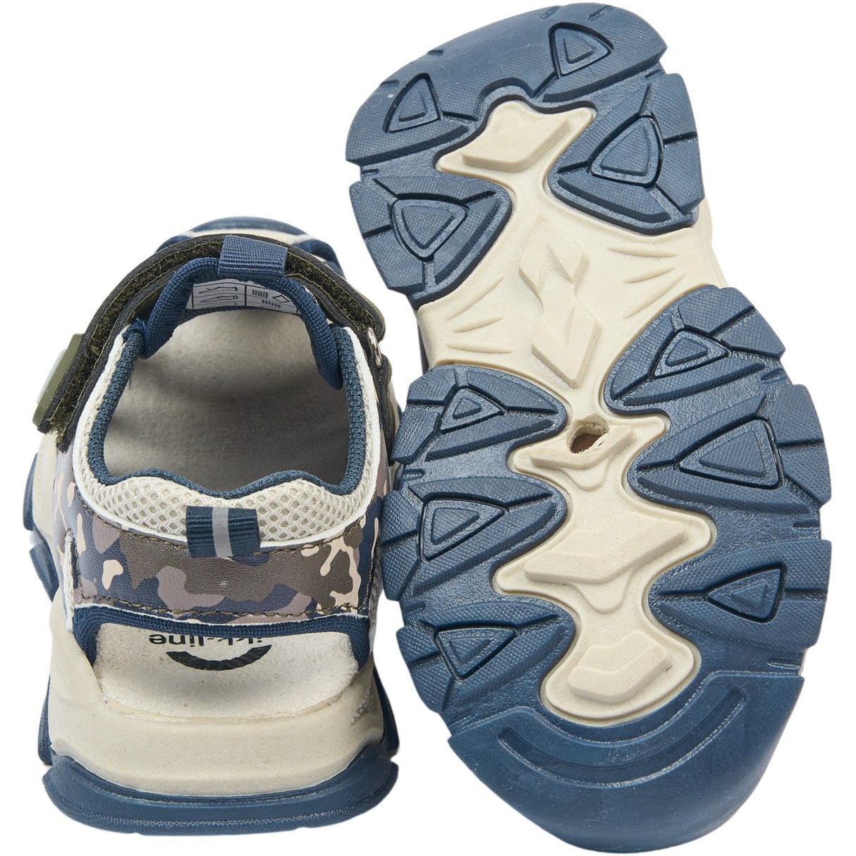 Mikk-Line Blue Nights Sandal Mesh Med Borrelås