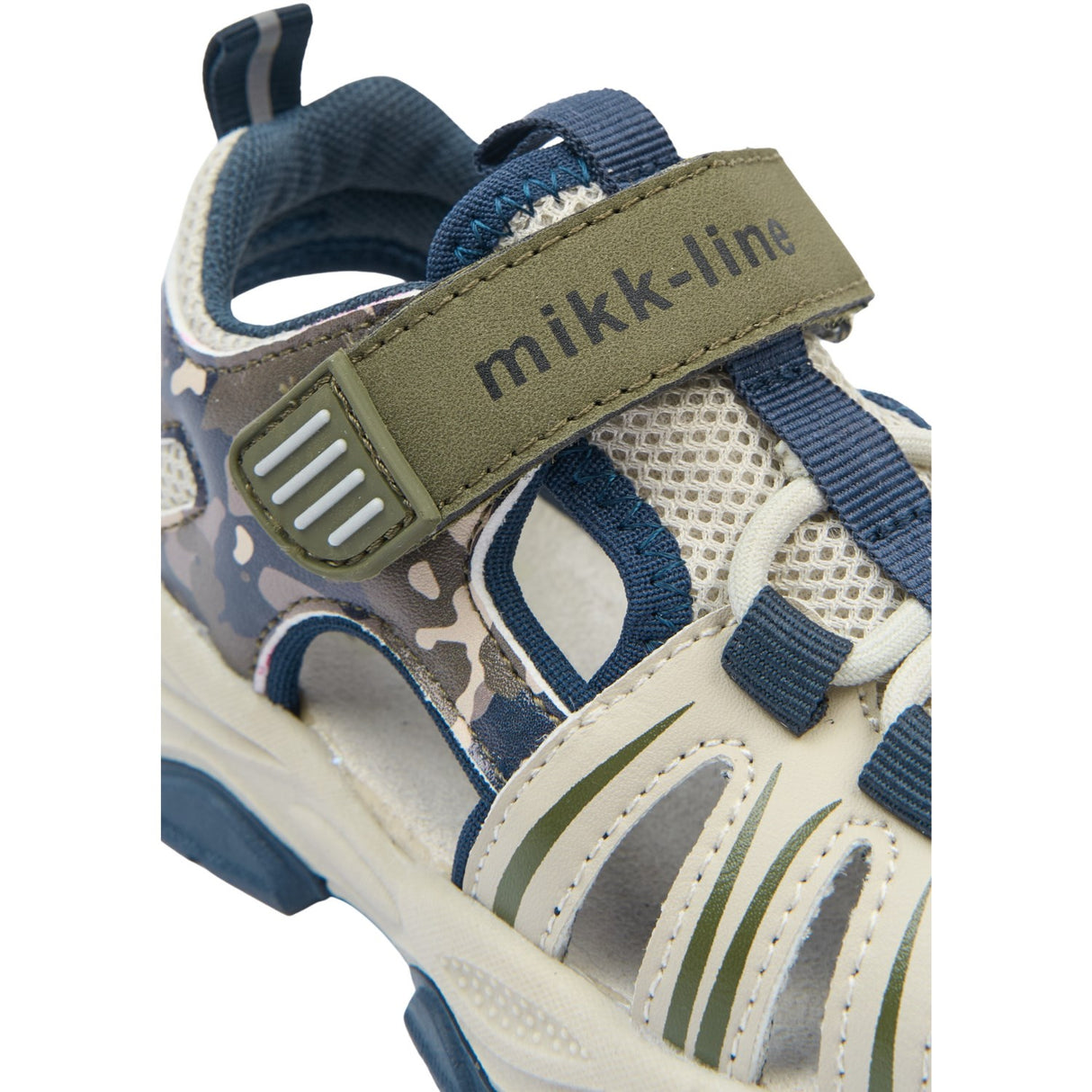 Mikk-Line Blue Nights Sandal Mesh Med Borrelås