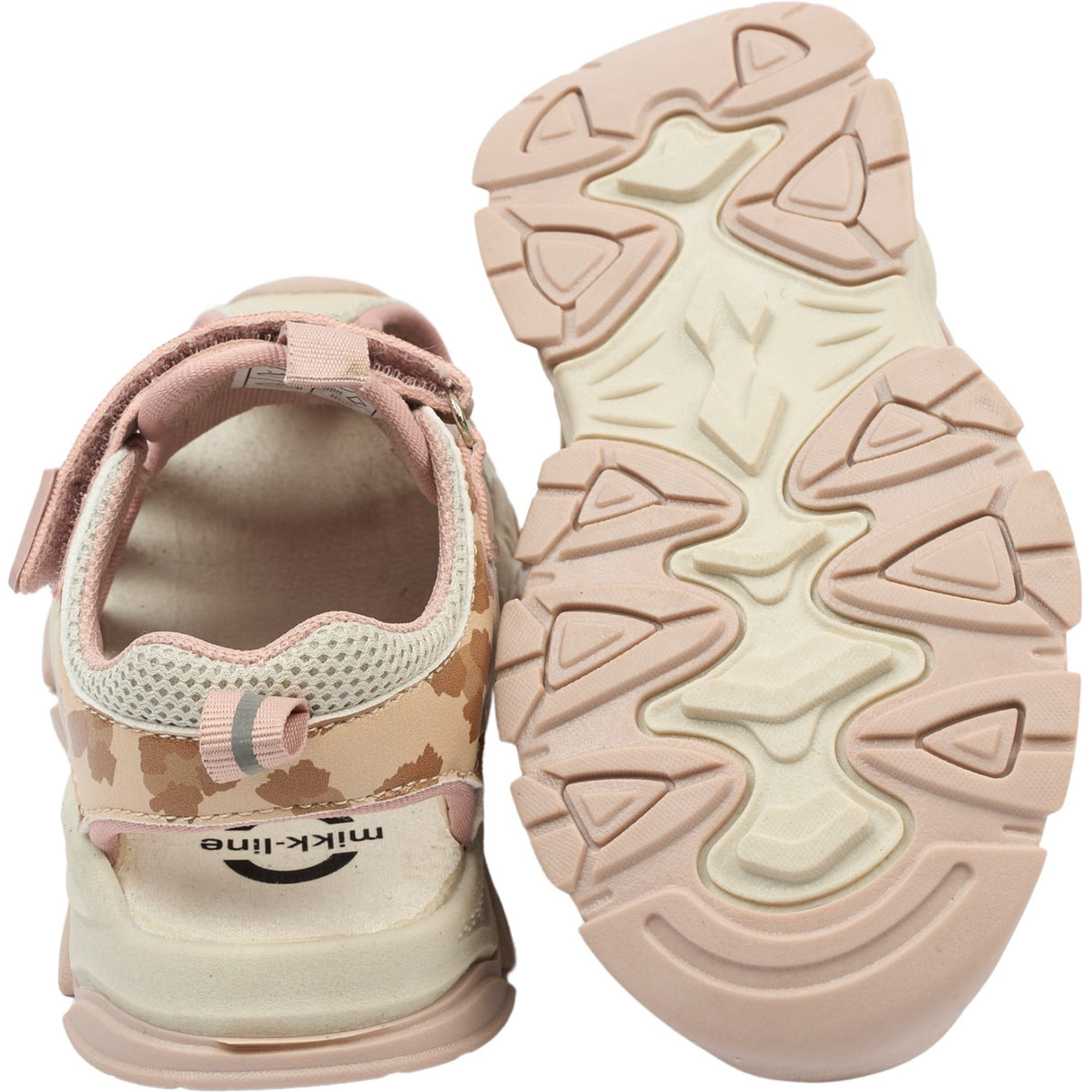 Mikk-Line Cinder Sandal Mesh Med Borrelås
