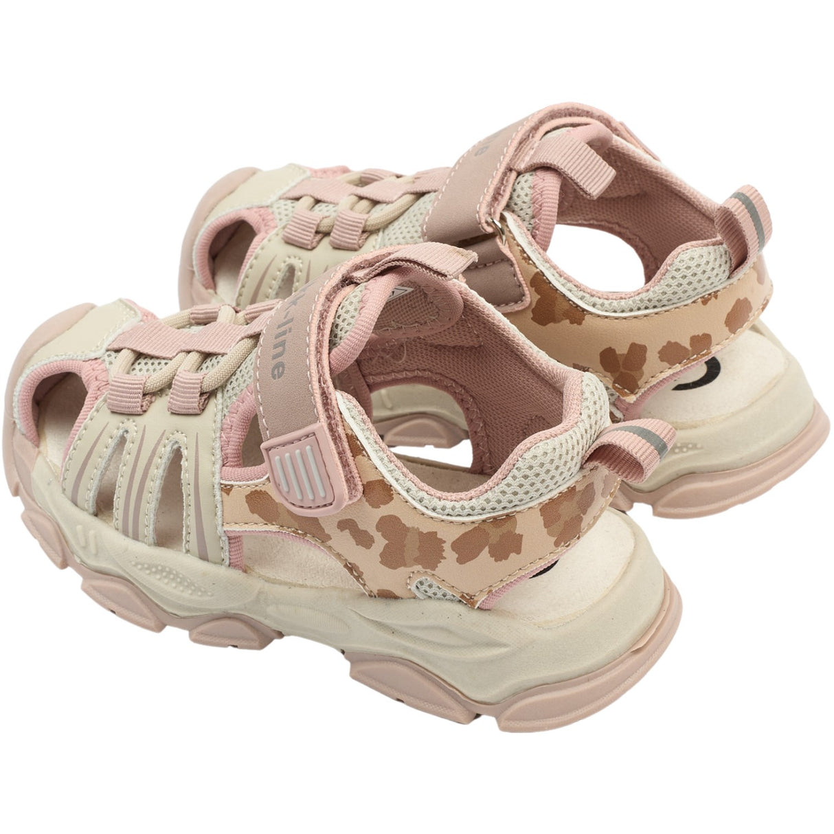 Mikk-Line Cinder Sandal Mesh Med Borrelås