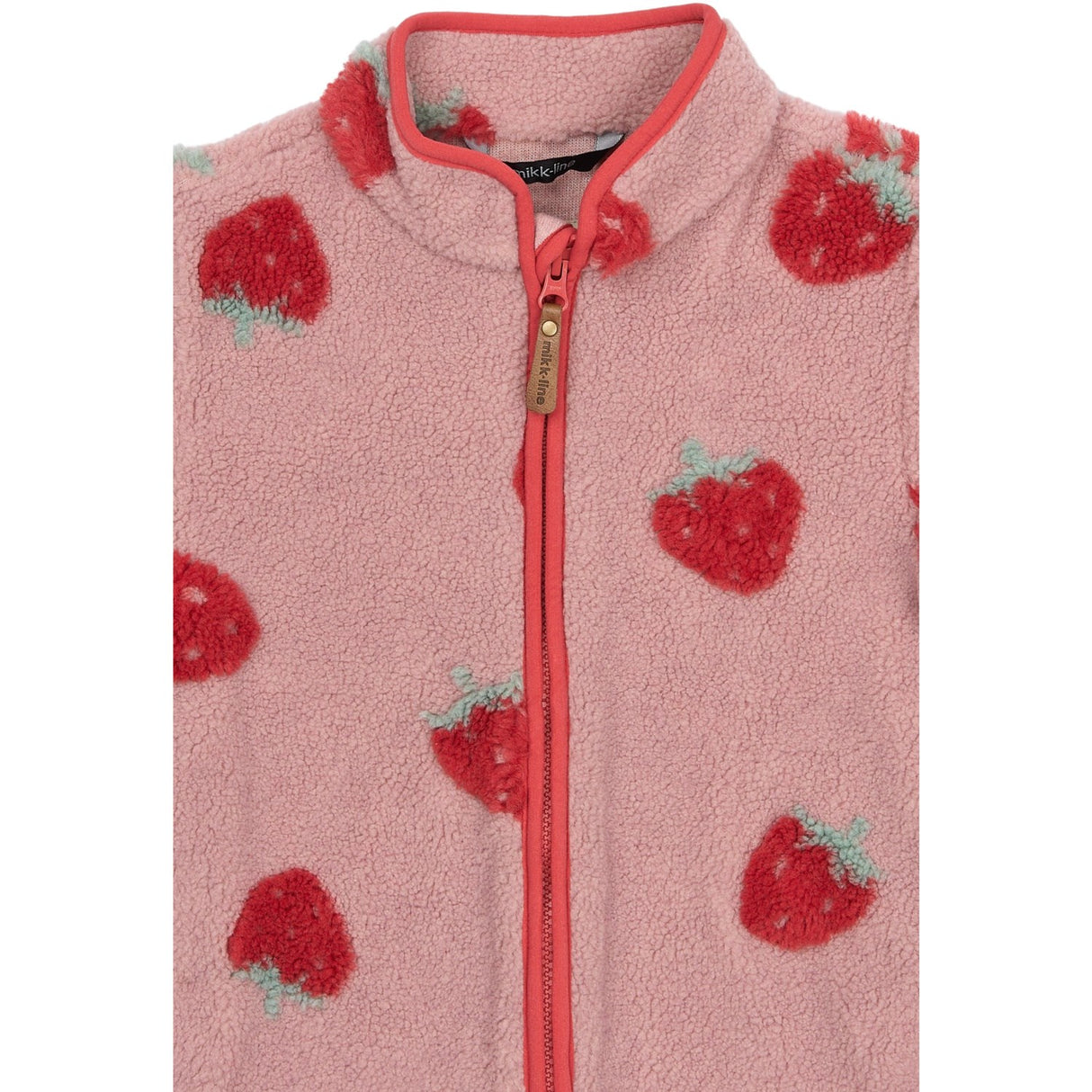 Mikk-Line Strawberry AOP Teddybjørn Jakke 3D