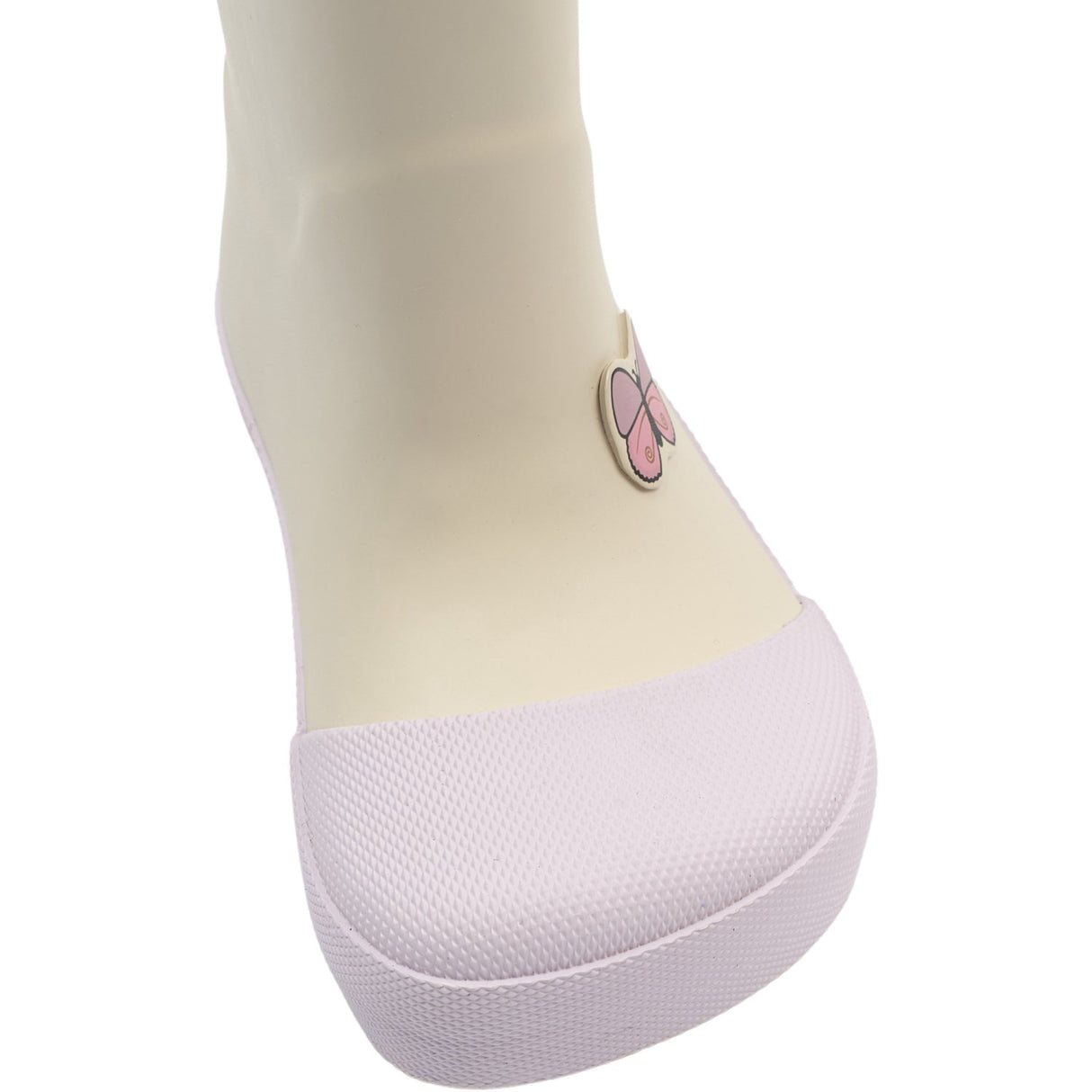 Mikk-Line Oyster Gray Gummistøvler Butterfly Barefoot