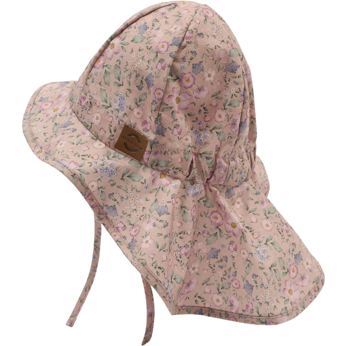 Mikk-Line Buble Flower AOP Summerhat Long Neck AOP