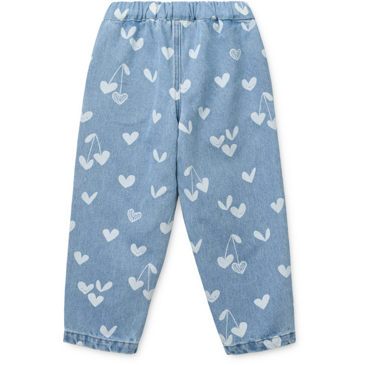 LIEWOOD Sweethearts / Light Blue Denim Borris Printed Denim Bukser