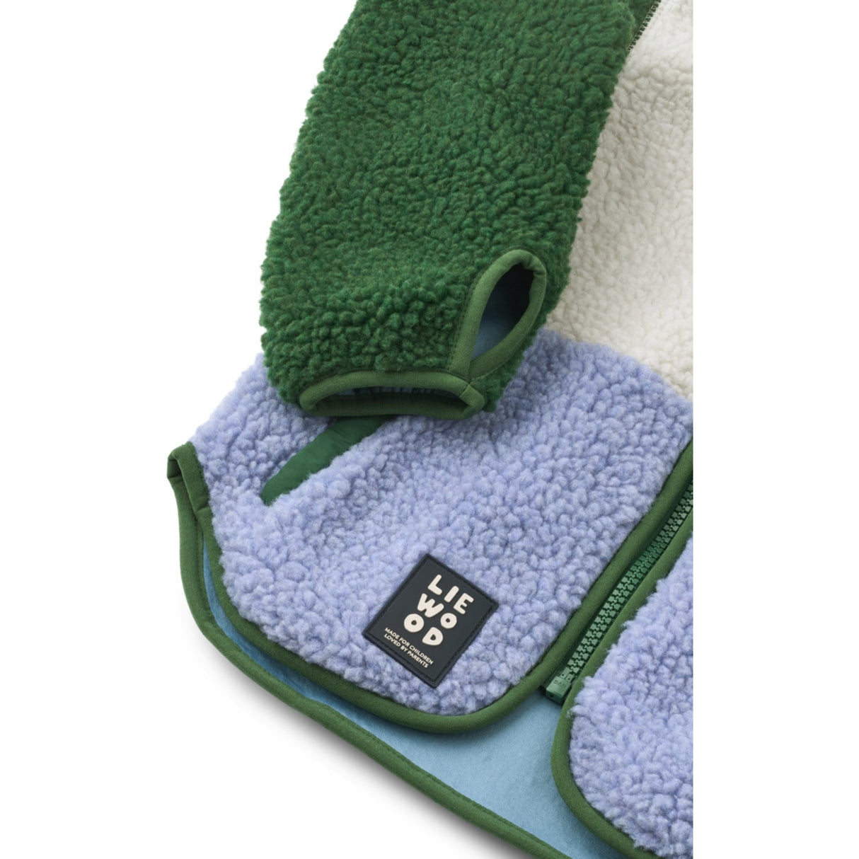 LIEWOOD Dusty Lavender Multi Mix Nolan Pile Jakke