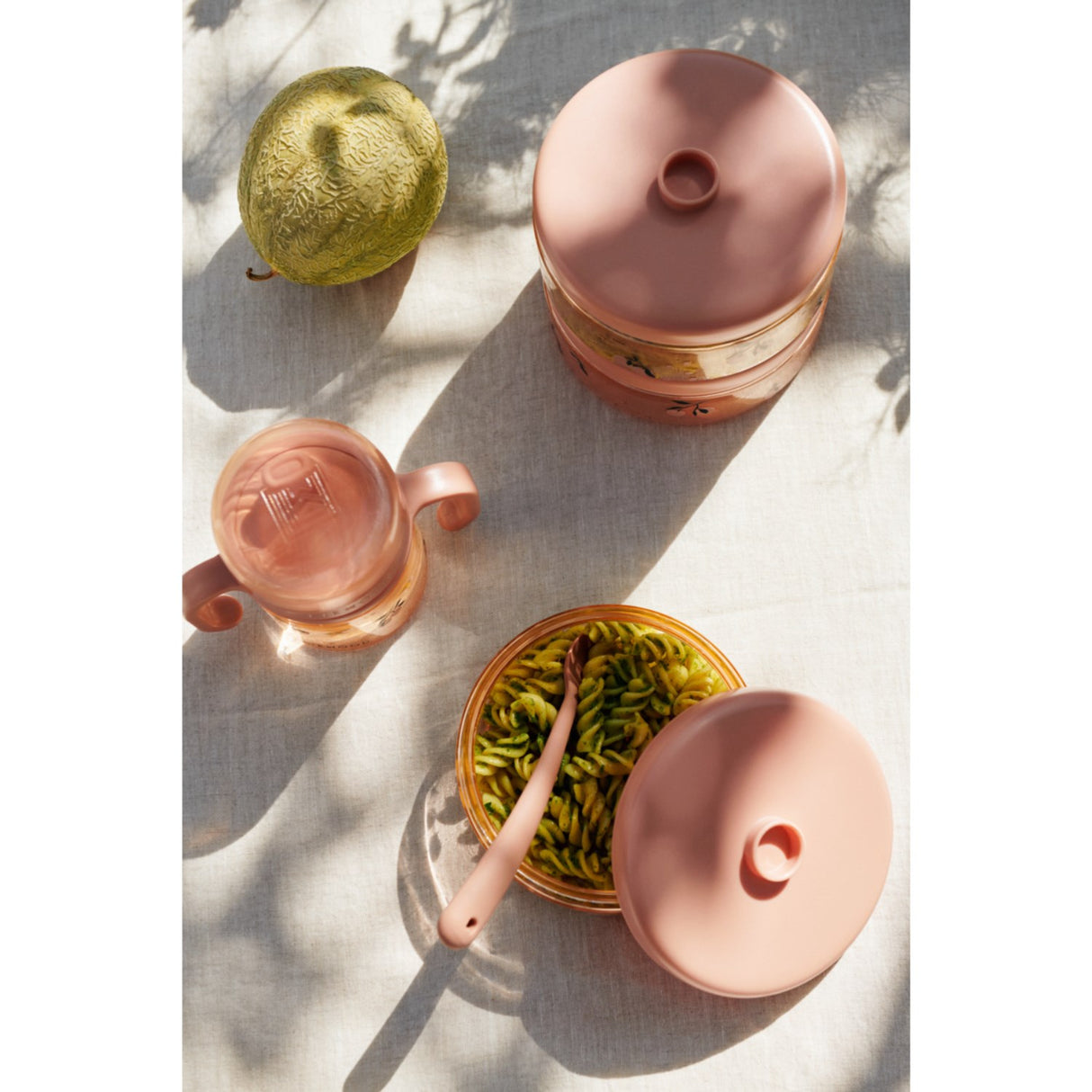 LIEWOOD Peach / Sea Shell Beatrix Tableware Sett