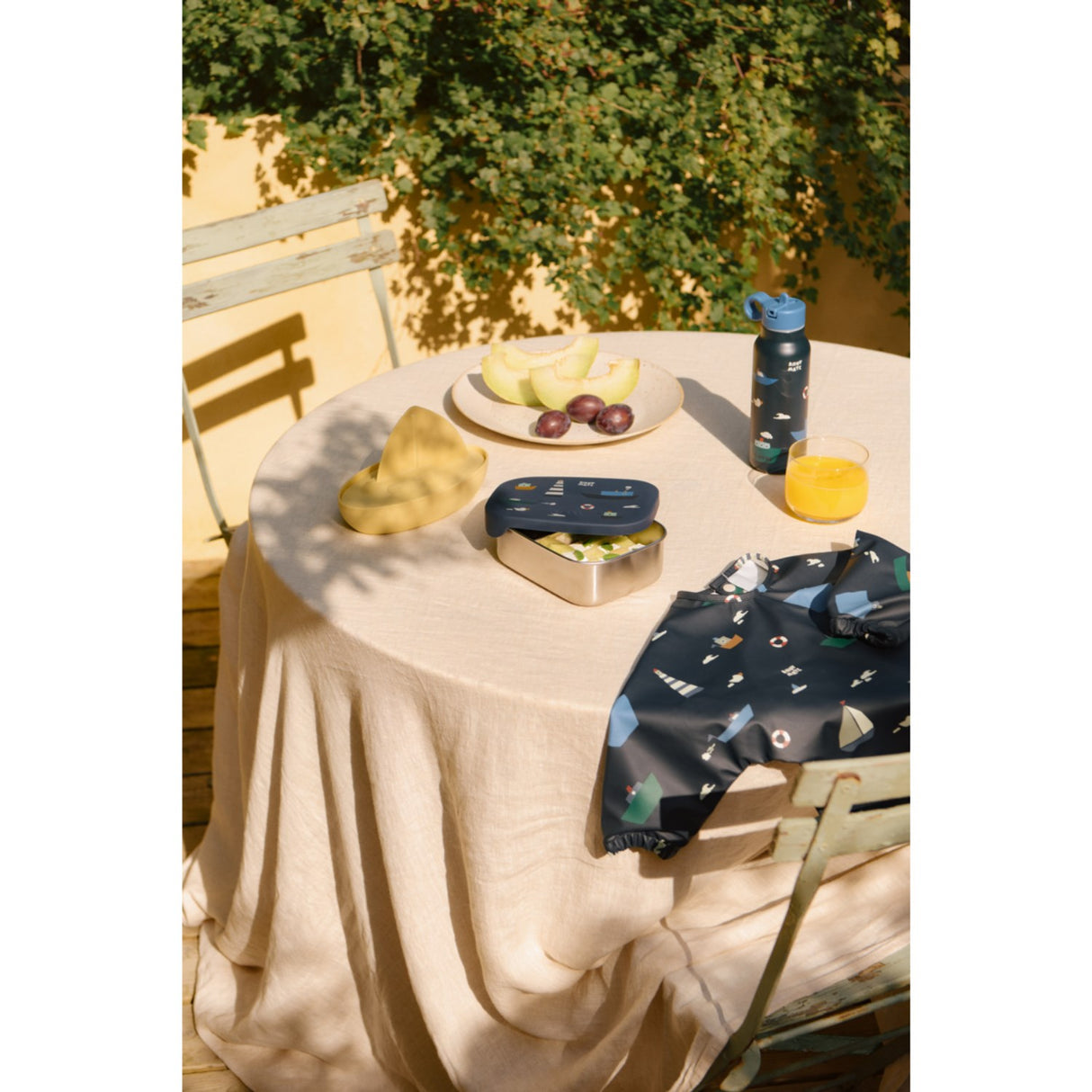 LIEWOOD Sailing / Classic Navy Merle Printed Cape Smekke