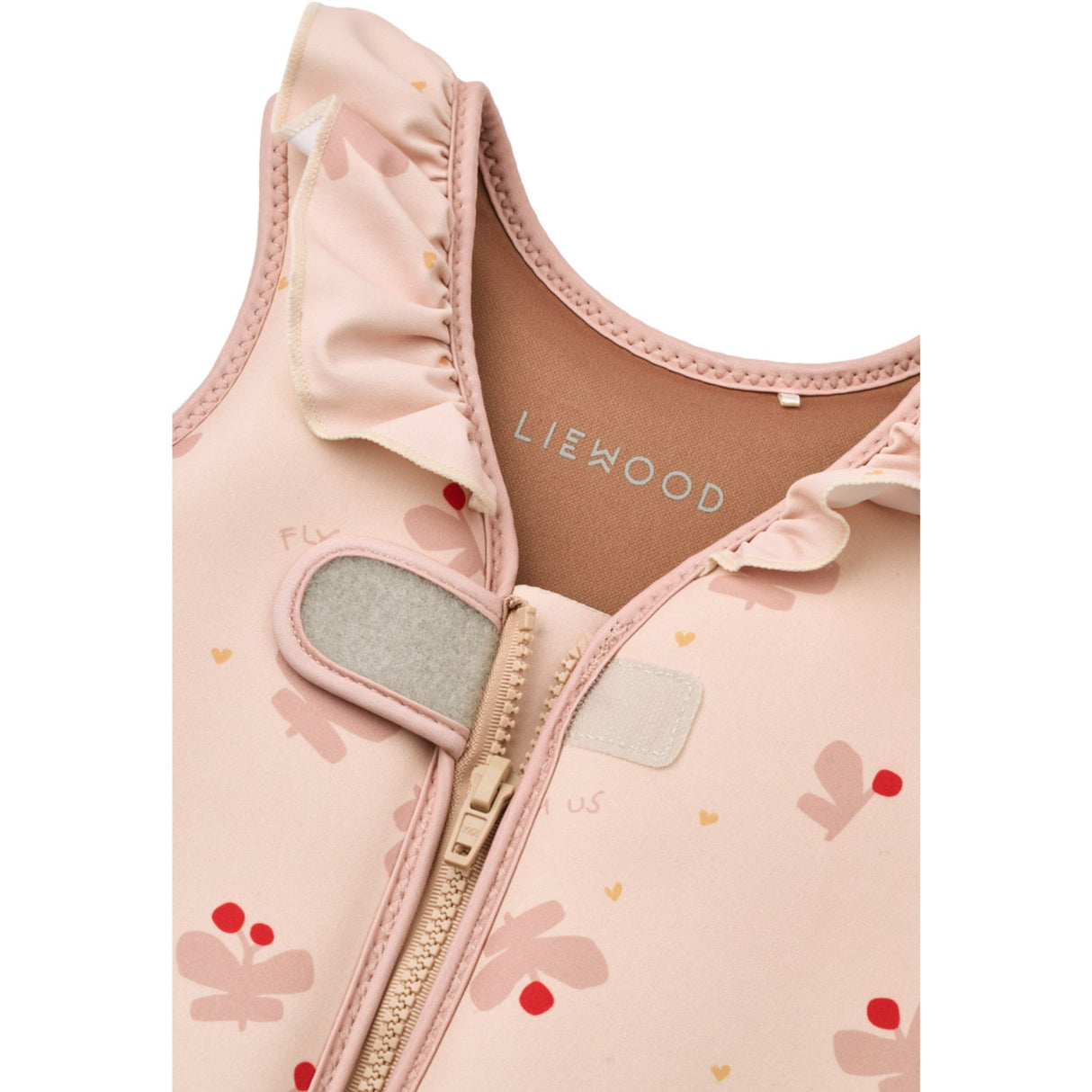 LIEWOOD Butterfly / Apple Blossom Dove Swim Vest W Frill