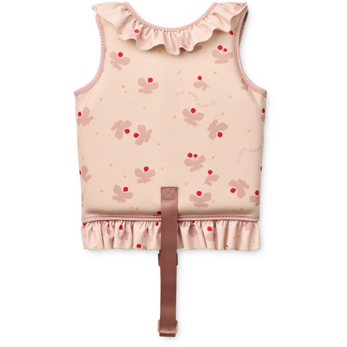 LIEWOOD Butterfly / Apple Blossom Dove Swim Vest W Frill