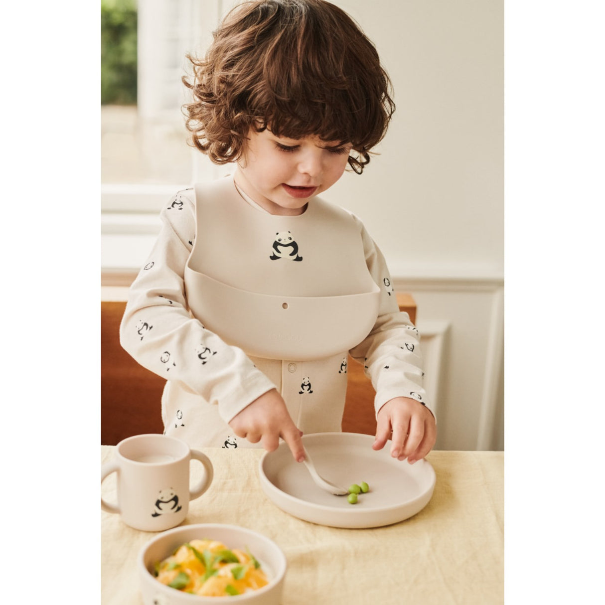 LIEWOOD Panda / Sandy Vivi Printed Tableware Sett