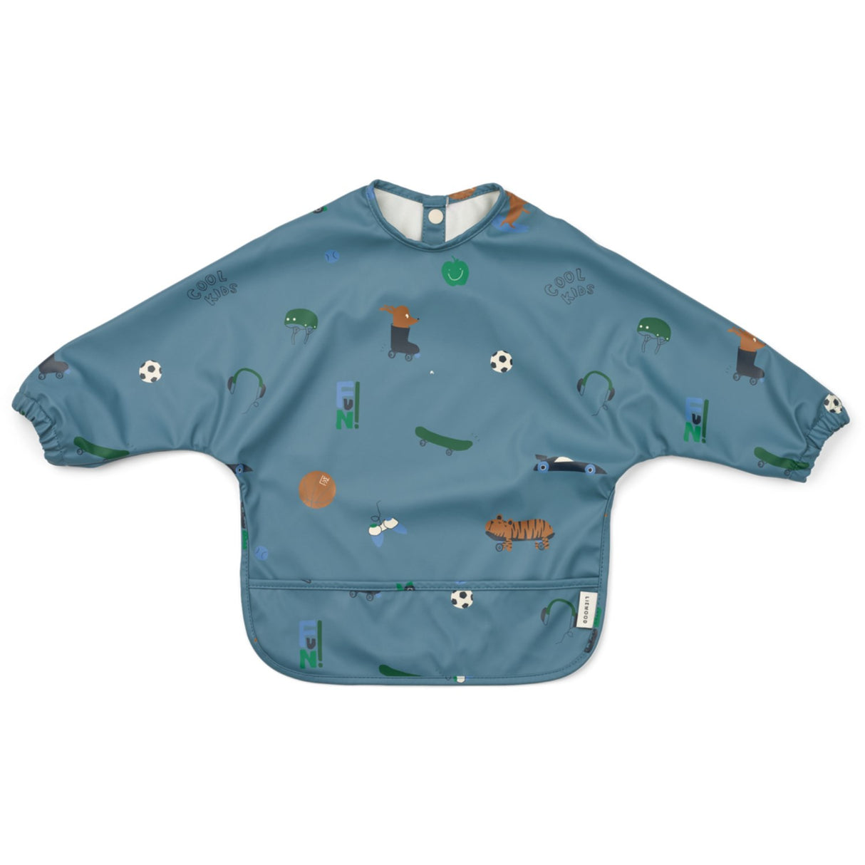 LIEWOOD Fun / Beach Blue Merle Printed Cape Smekke