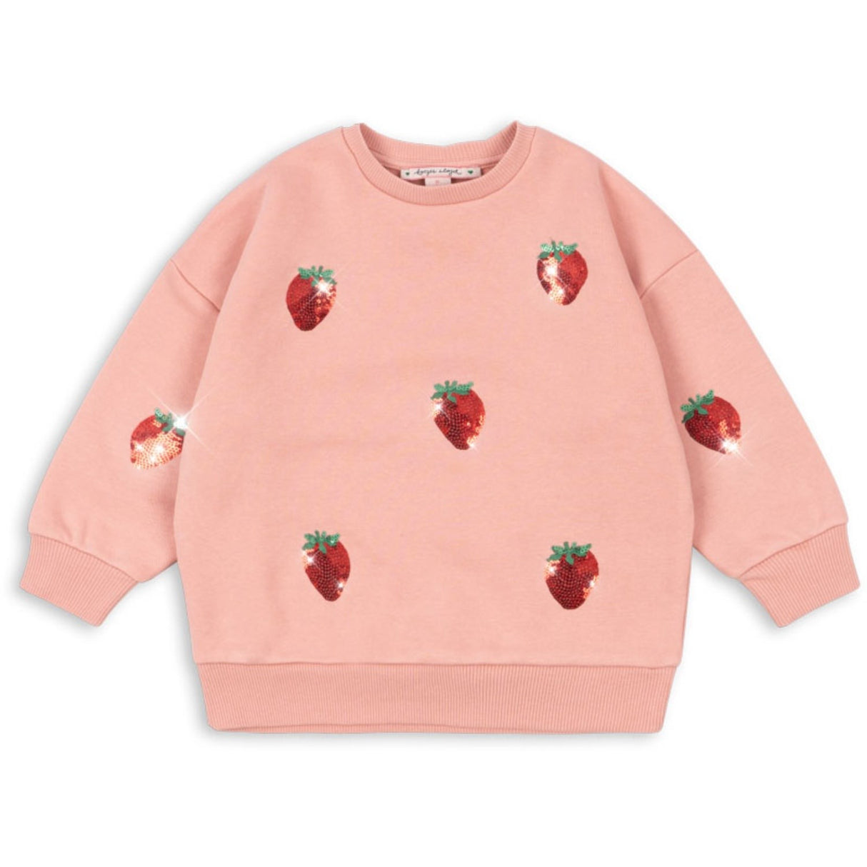 Konges Sløjd Mellow Rose Lou Paljet Sweat Skjorte Ocs