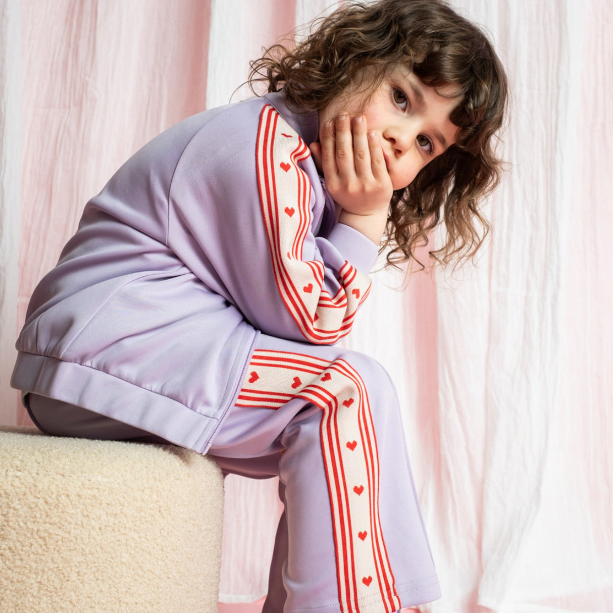 That's Mine Sweet Purple Andrea Cardigan