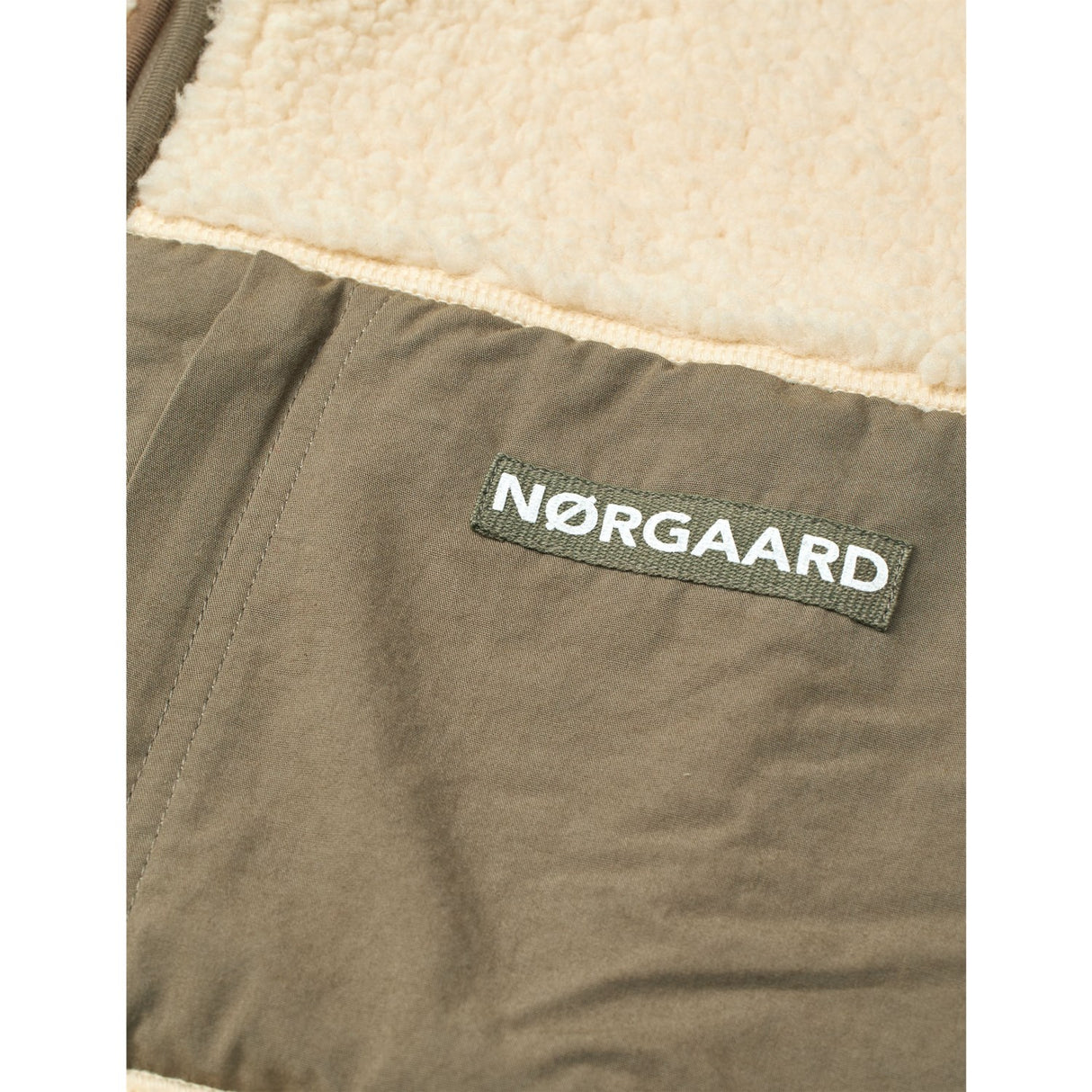 Mads Nørgaard Vanilla Custard Teddybjørn Fleece Jeffo Jakke