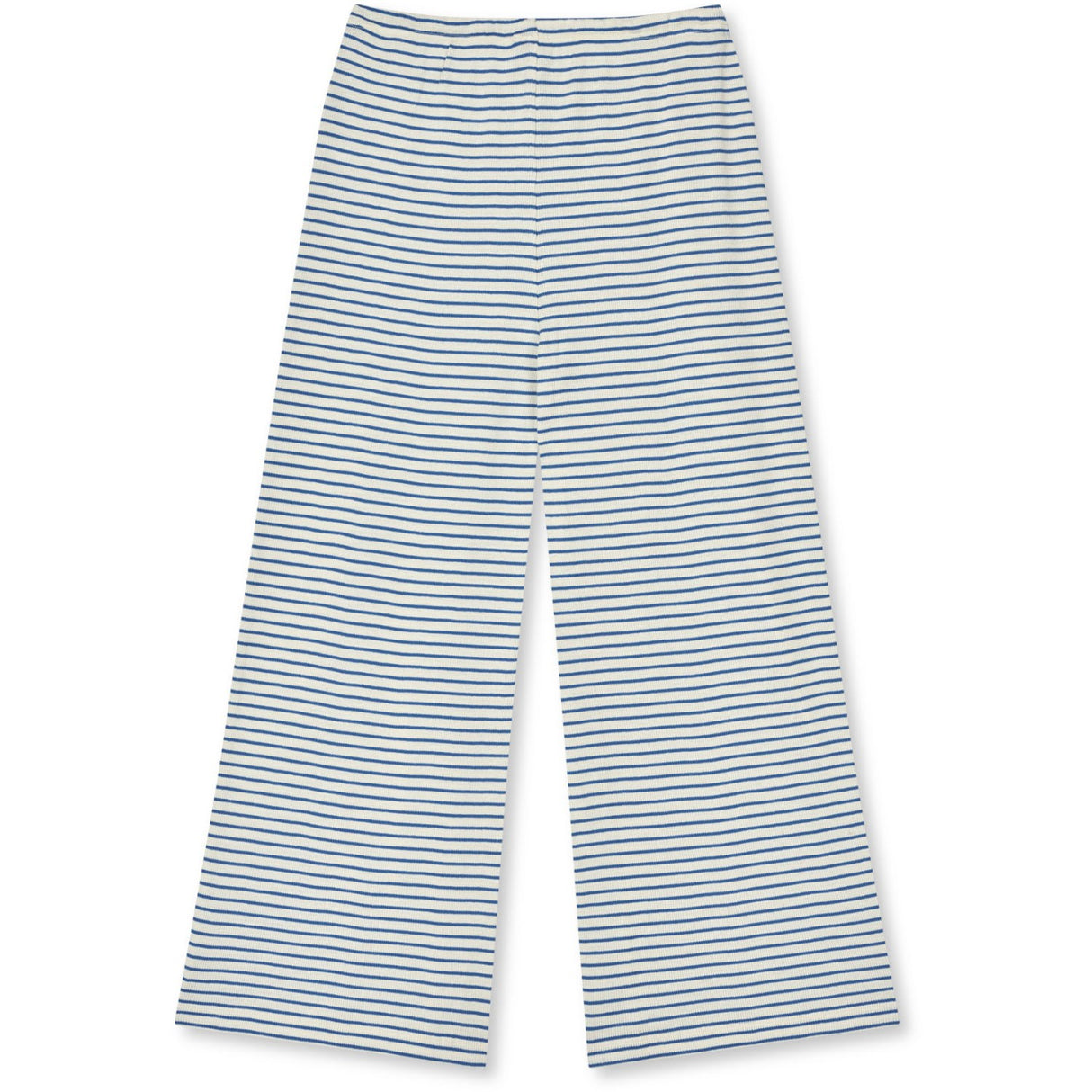 Mads Nørgaard Vanilla Ice/Bright Cobalt 2X2 Bomull Stripe Verona Bukser