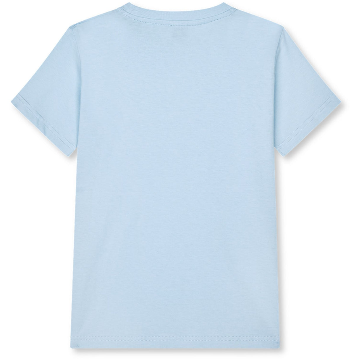 Mads Nørgaard Cashmere Blue Printed Tee Thorlino Logo Tee