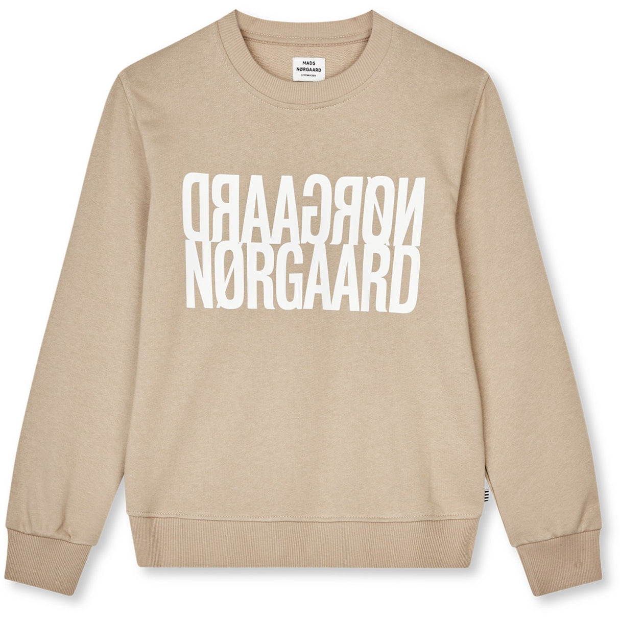 Mads Nørgaard Plaza Taupe Light Original Sweat Talinka Collegegenser