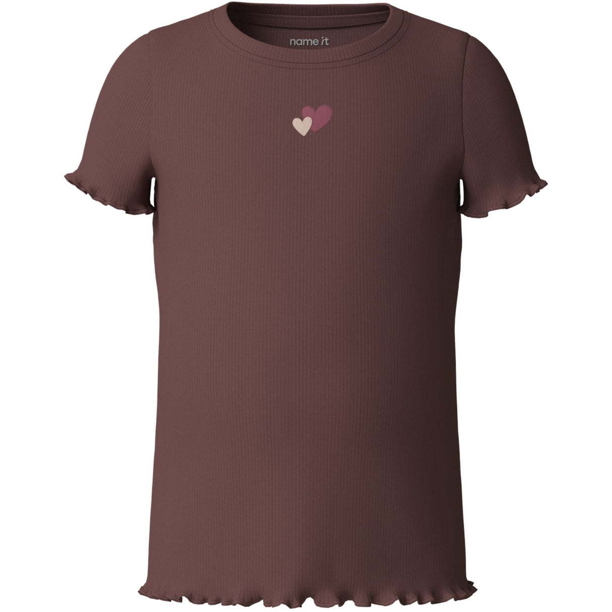 Name It Marron Nmfhanilia Ss Xsl Topp
