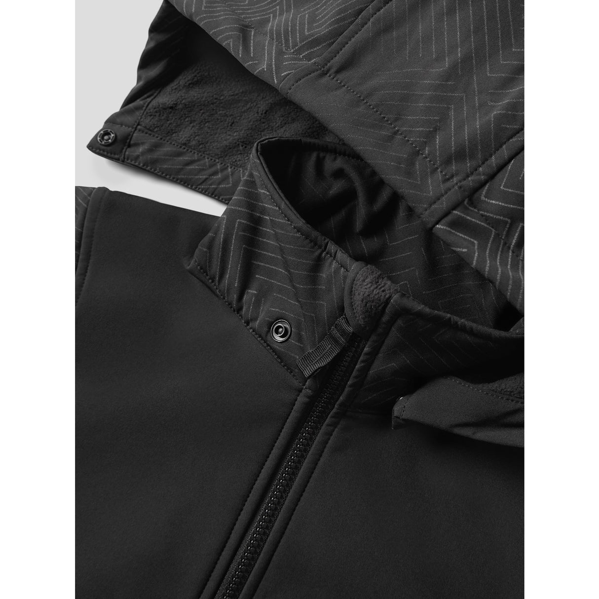 Name It Black Ref Nkmalfa08 Softshell Jakke Ref Aop Fo