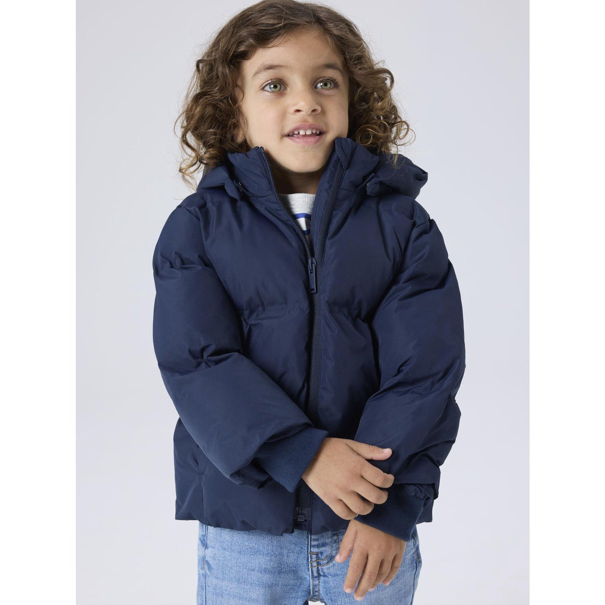 Name It Navy Blazer Nmnmusk Puffer Jakke Tb Noos