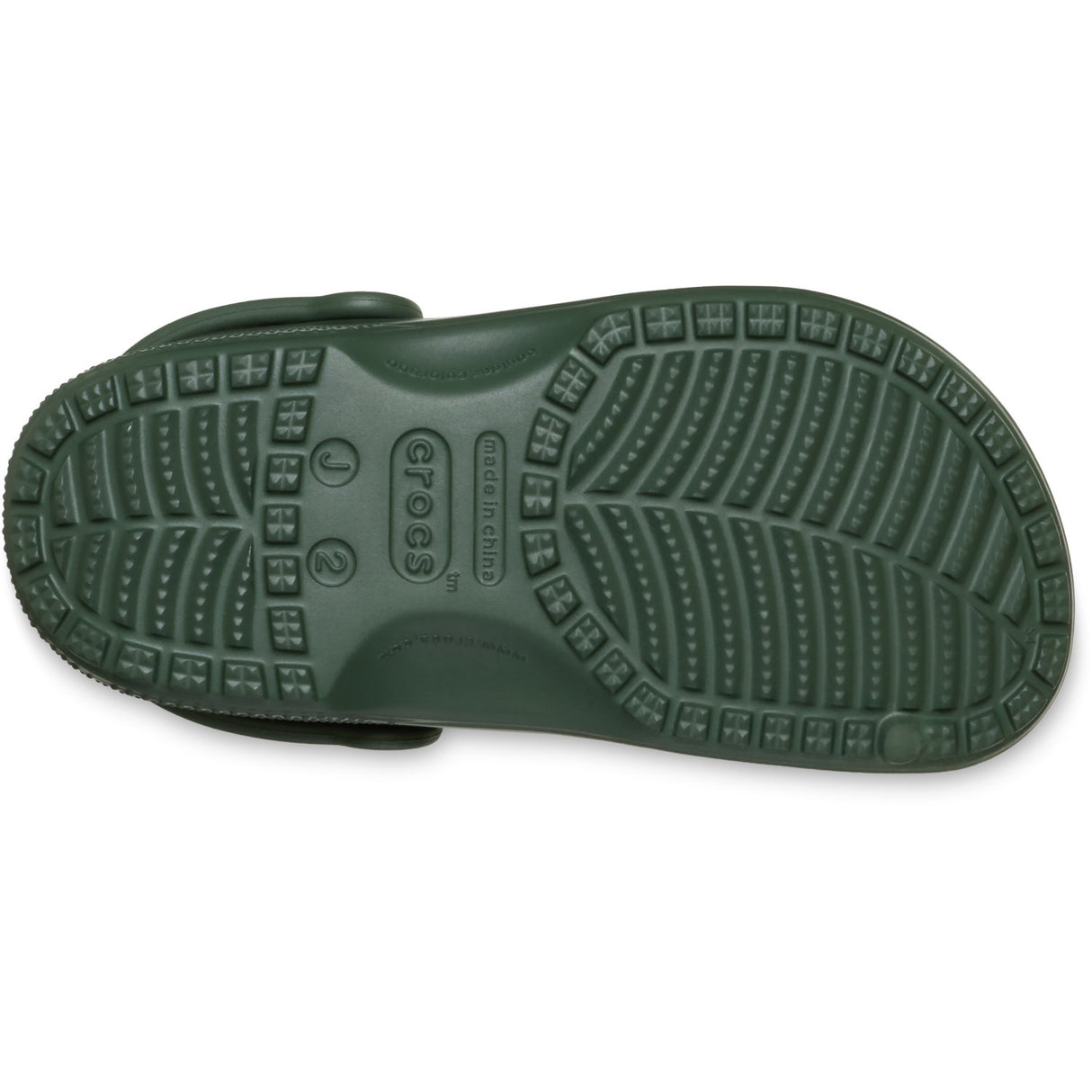 Crocs Field Green Classic Clog K FdGr