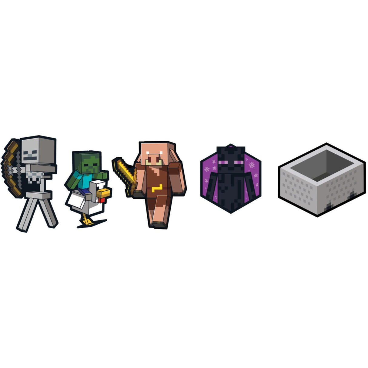 Crocs Minecraft 5 Pakke